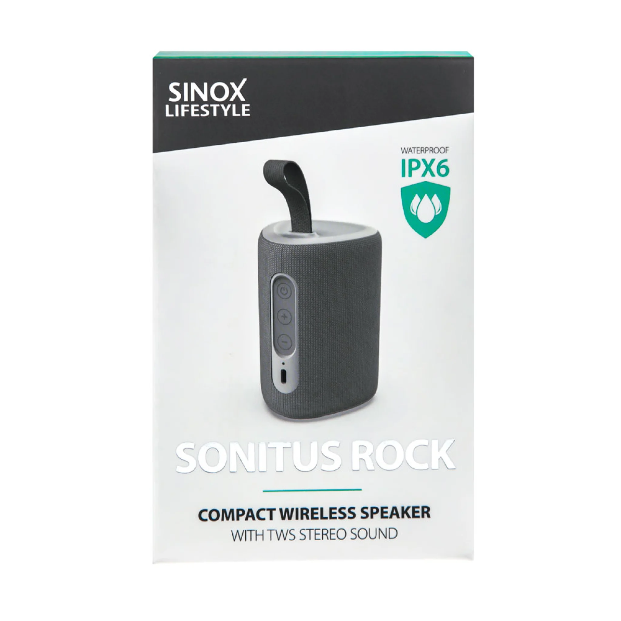Sinox Sonitus Rock Speaker. Grey