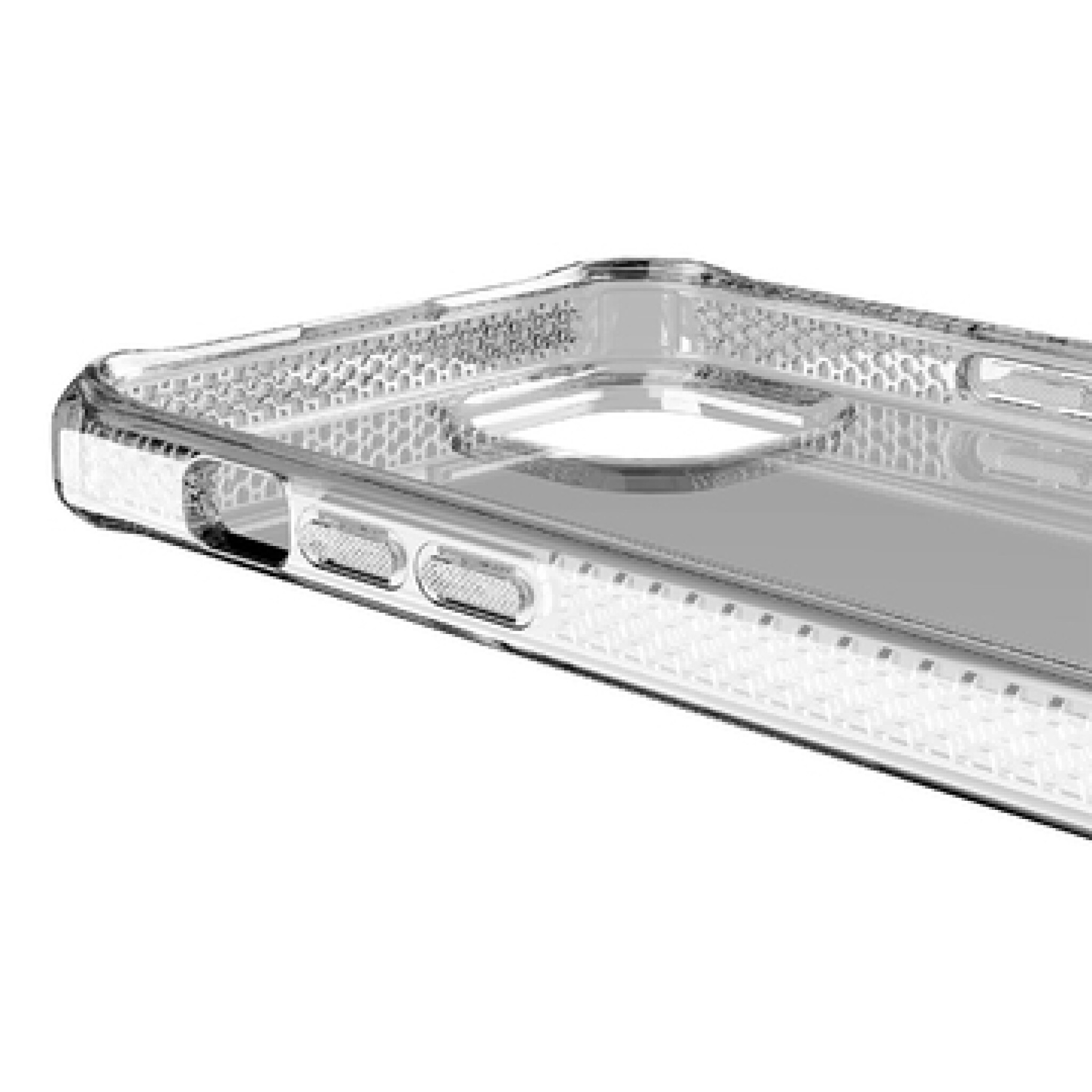 ITSKINS SPECTRUM CLEAR cover for iPhone 15®. Transparent