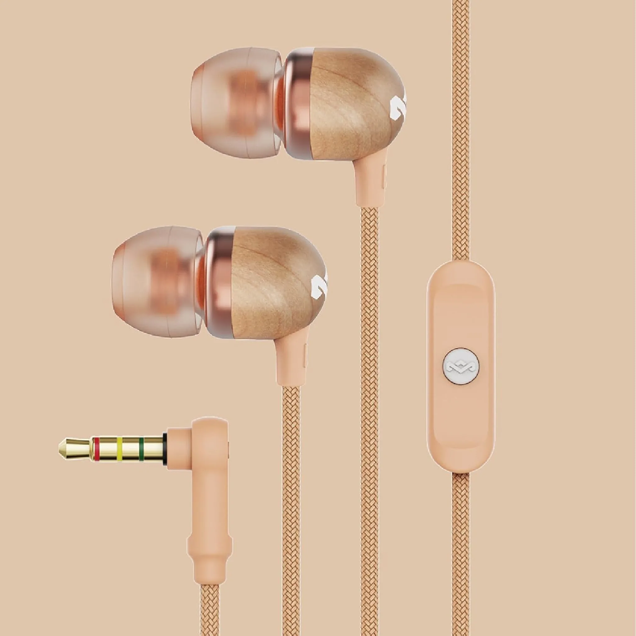 Marley Smile Jamaica In-Ear Headphones. Copper