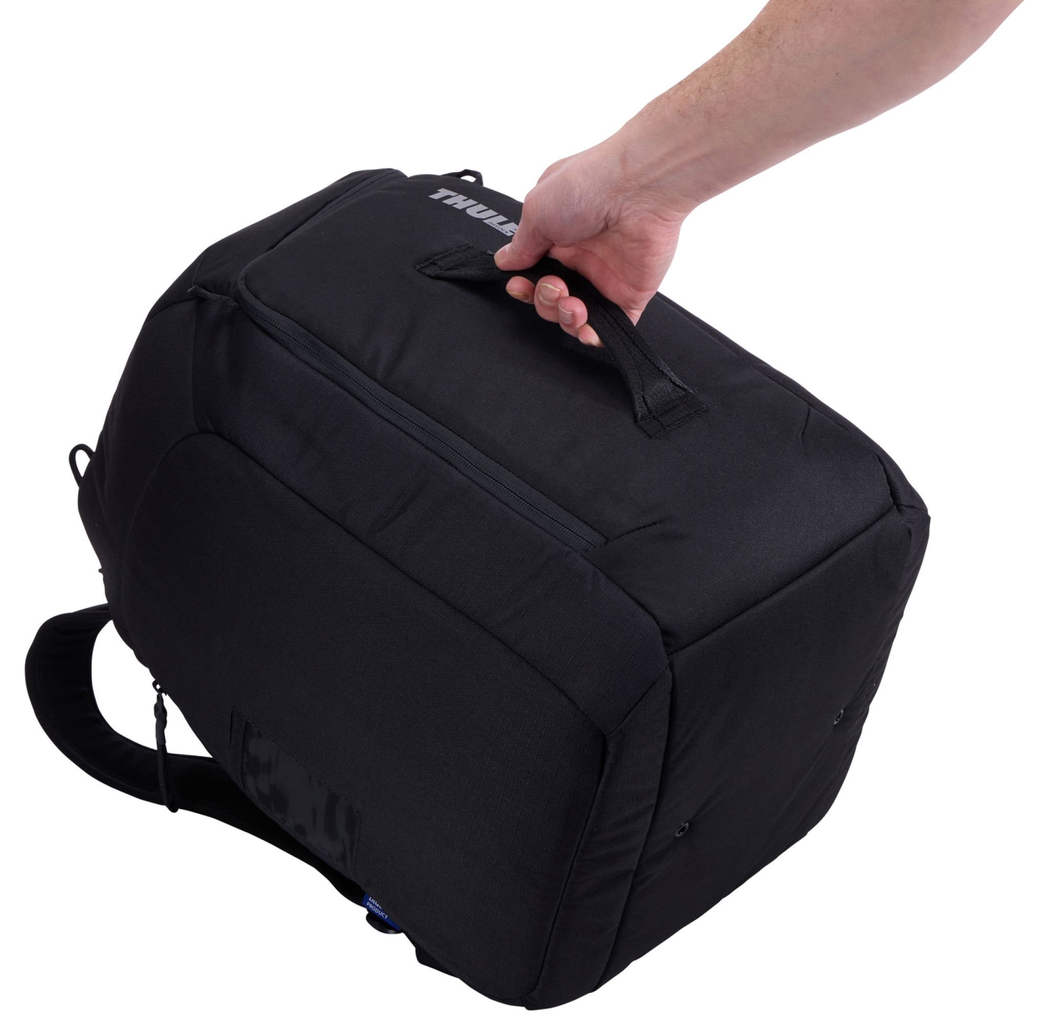 Thule Roundtrip ski boot backpack 45L. Black