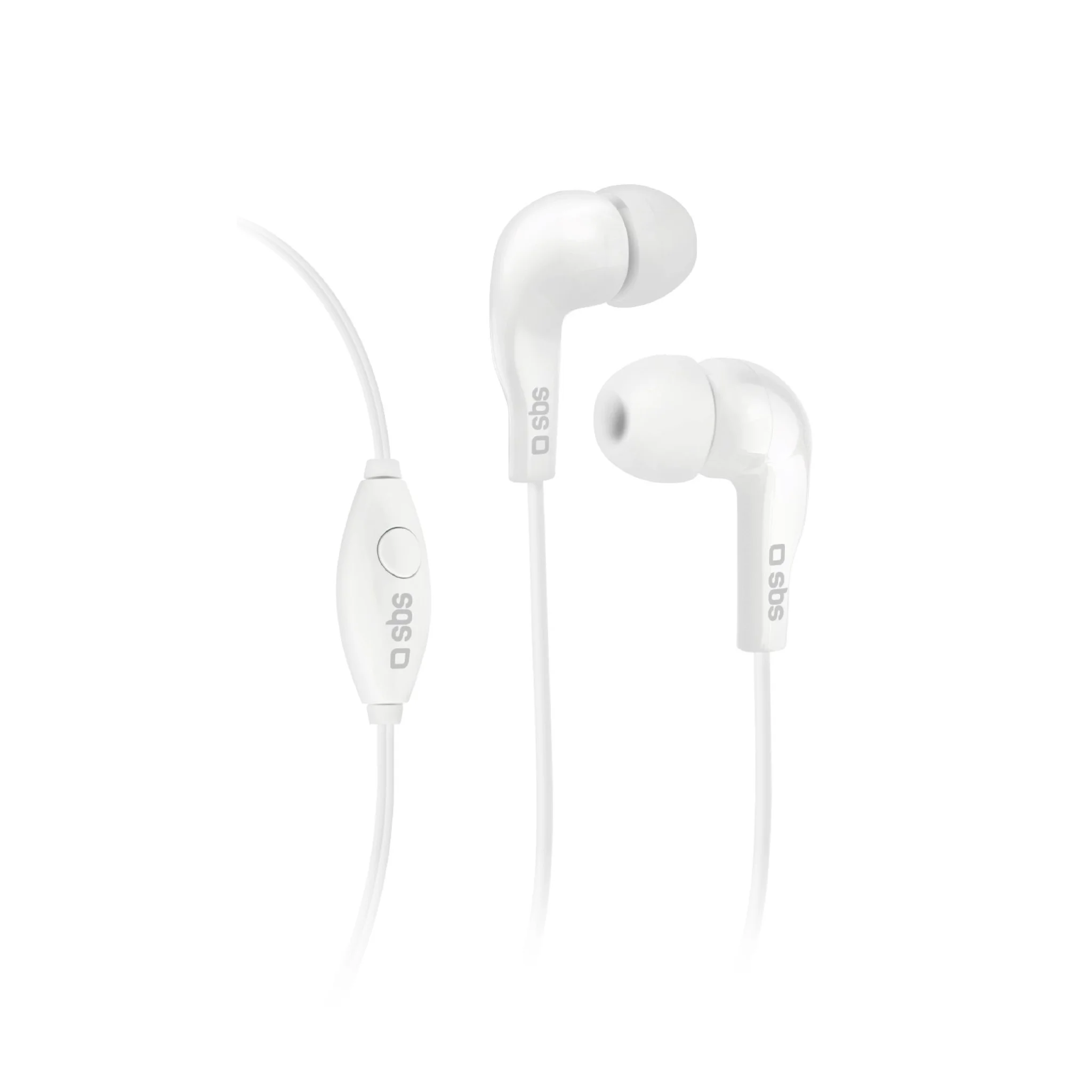 SBS In Ear Stereo Earset Studio Mix 10. White