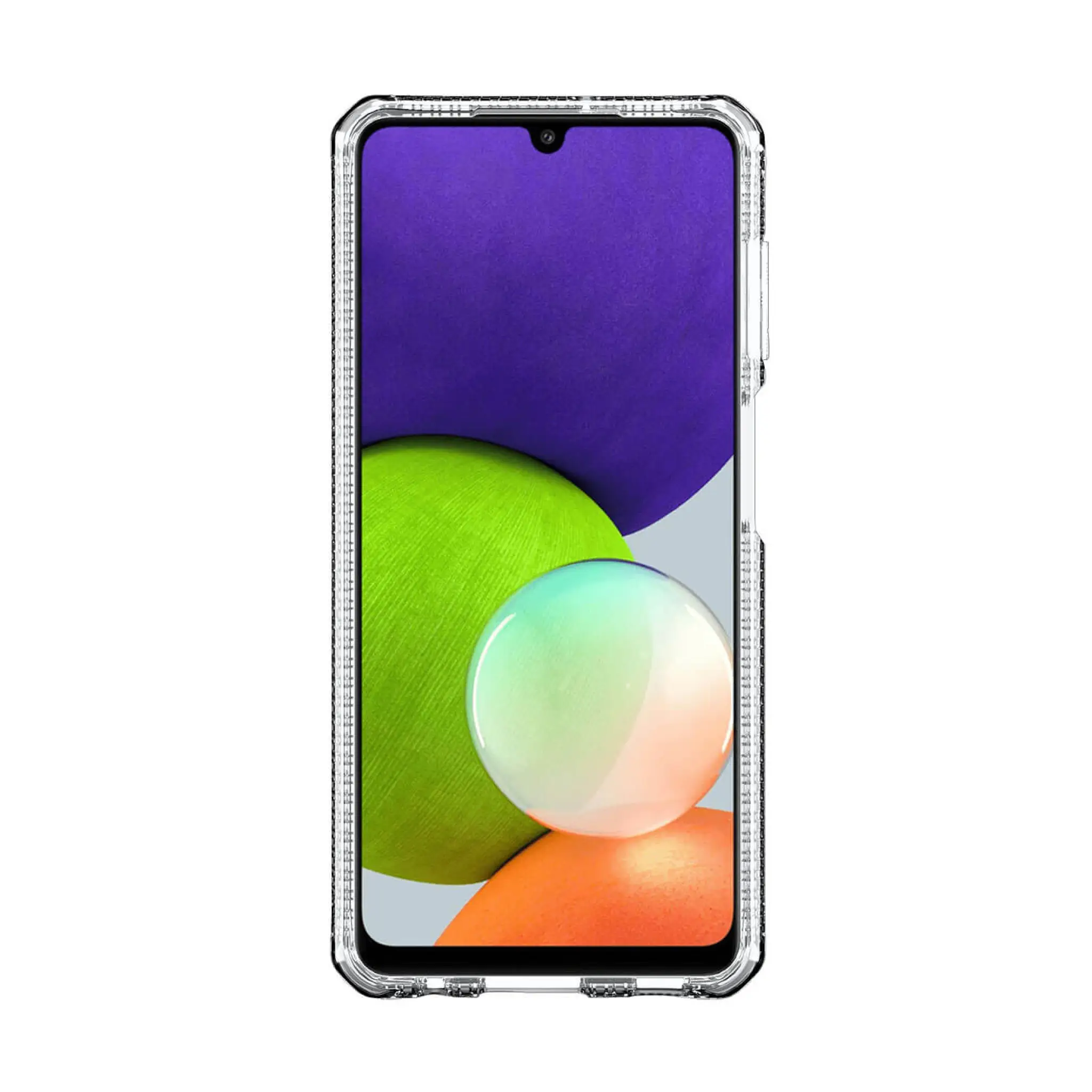 ITSKINS SPECTRUM CLEAR cover for Samsung Galaxy A22 4G®. Transparent