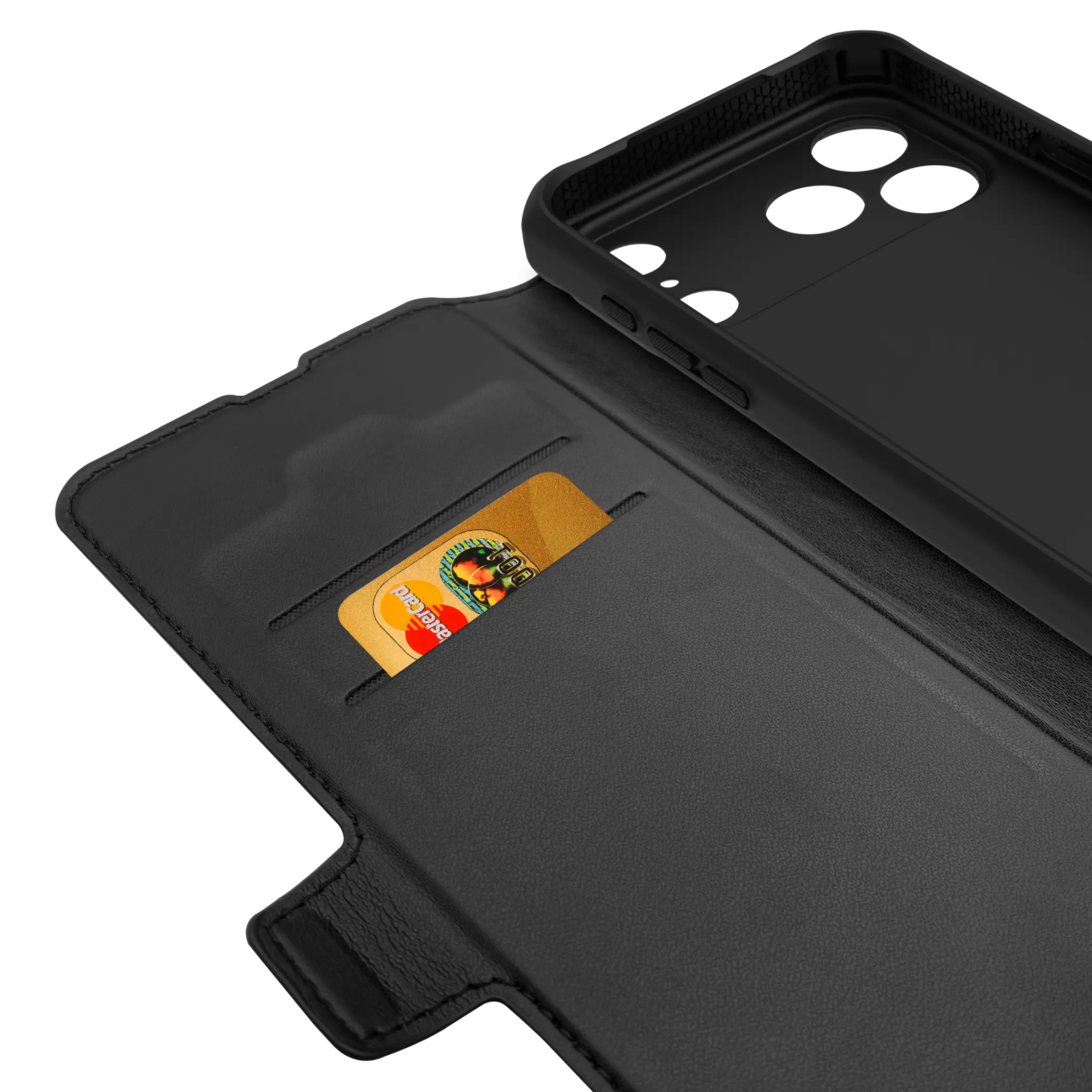 ITSKINS SPECTRUM R//FOLIO wallet cover for iPhone 17 Pro Max®. Black
