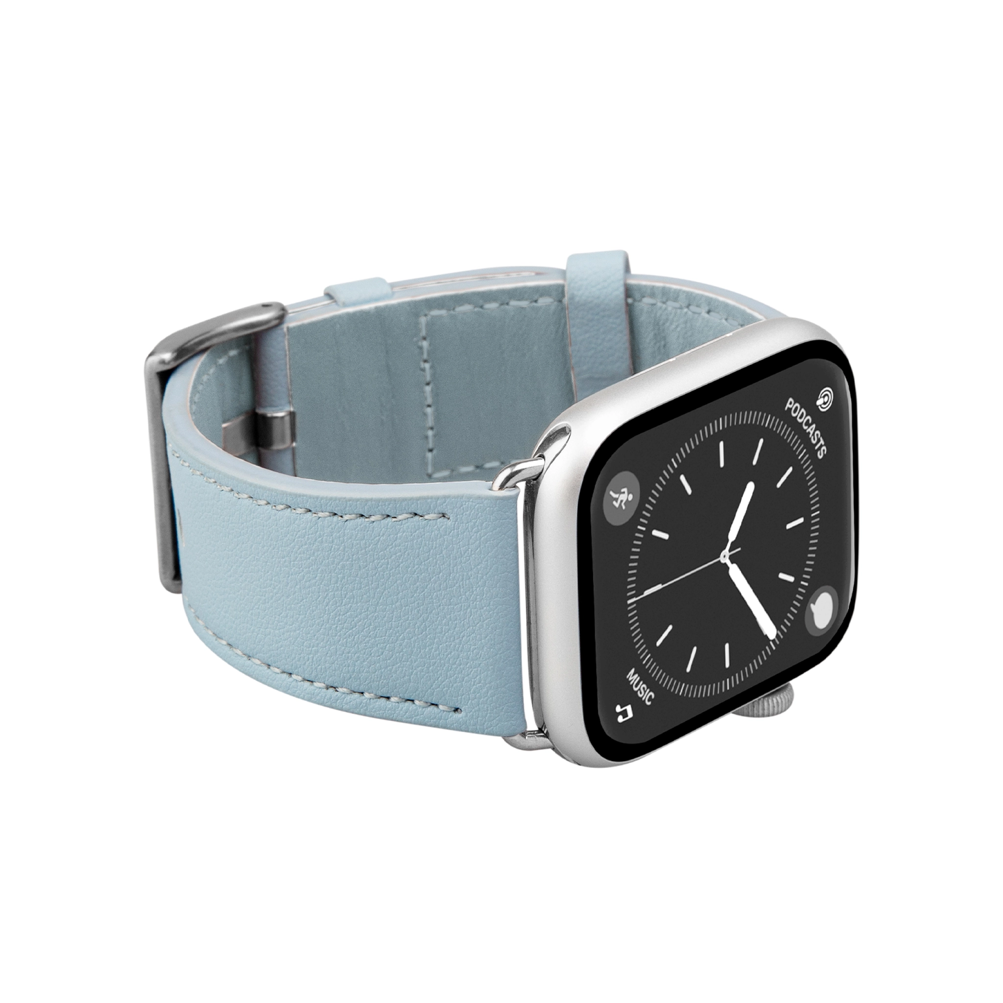 PURO E-Classic Band for Apple Watch. Light Blue