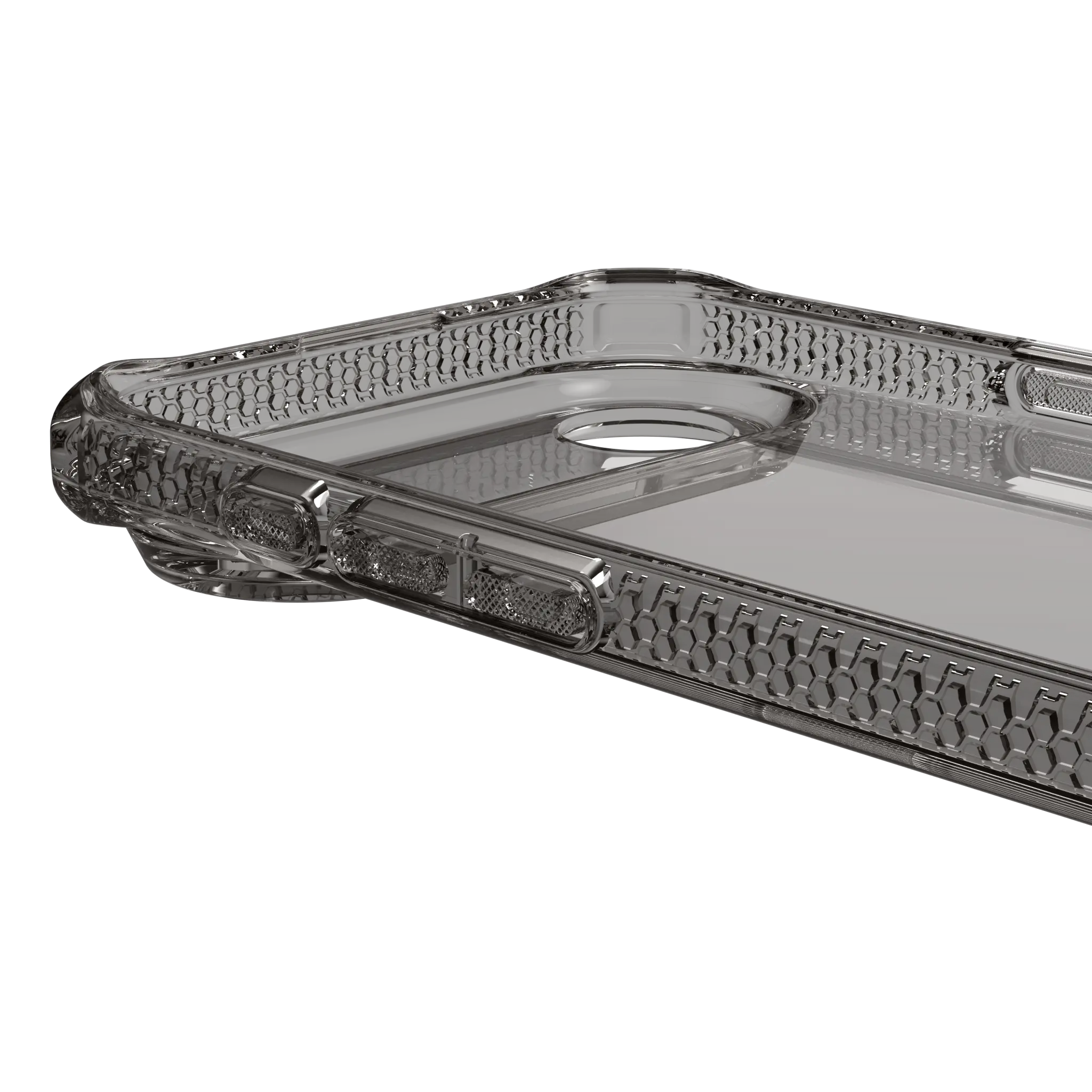 ITSKINS SPECTRUM CLEAR cover for iPhone 17 Air®. Smoke