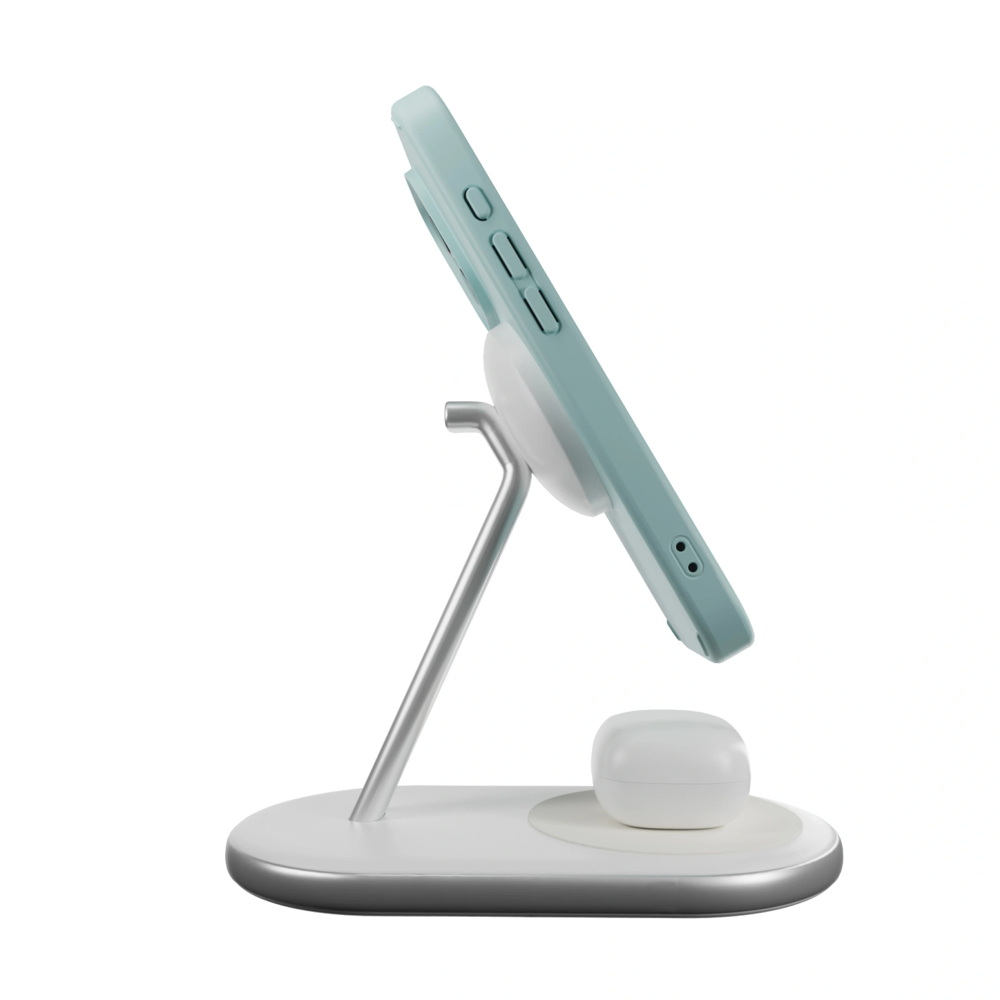PURO 2-in-1 Charging Station with Qi2 Technology