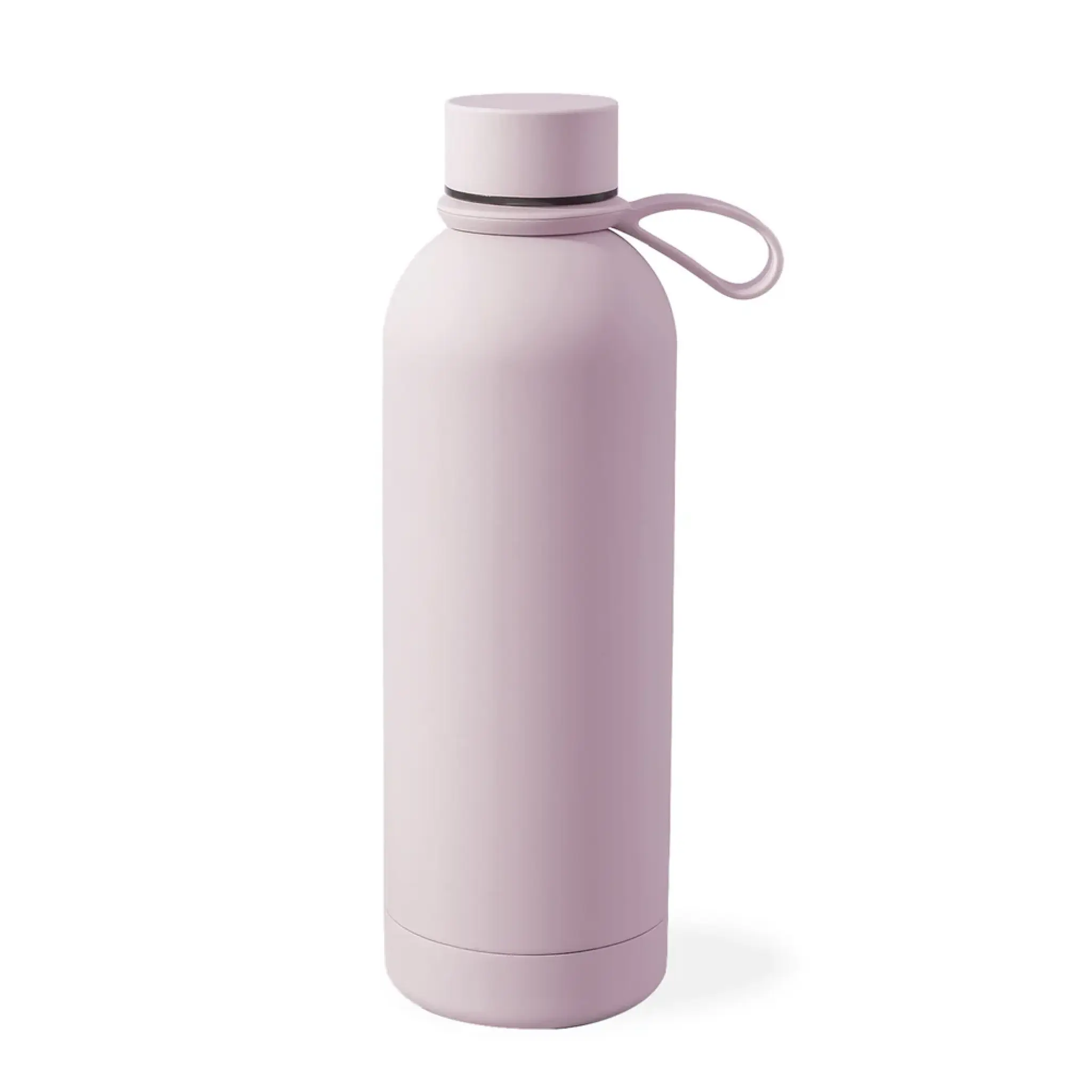 Puro “Hydro 7” airtight, insulated water bottle, 750ml, stainless steel, soft-touch finish. Pink