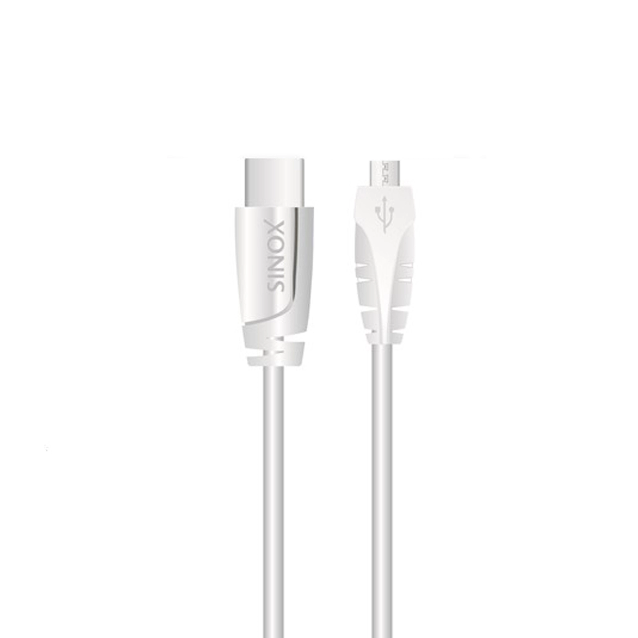 Sinox USB C to Micro USB Cable. 1m. White