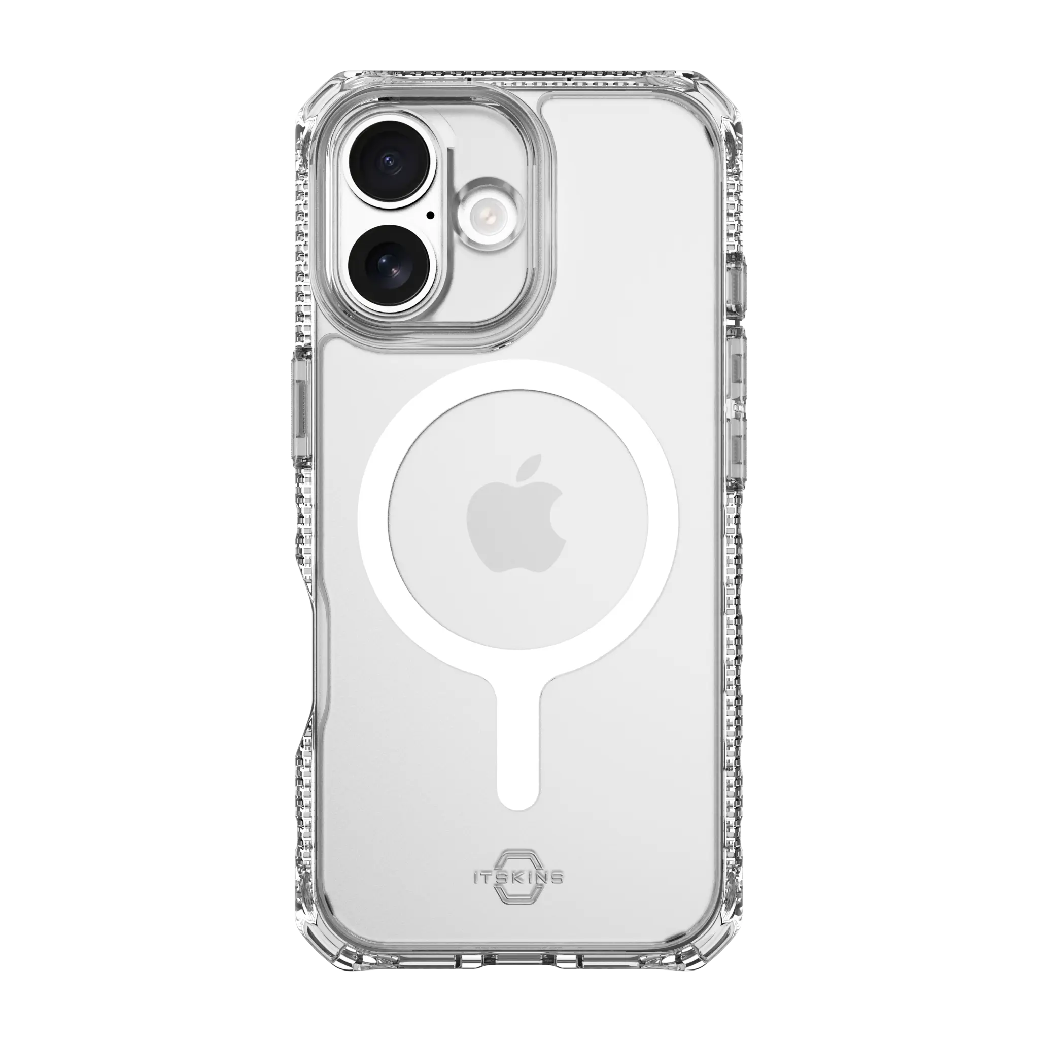 ITSKINS HYBRID MAGSAFE CLEAR cover for iPhone 17®. Transparent