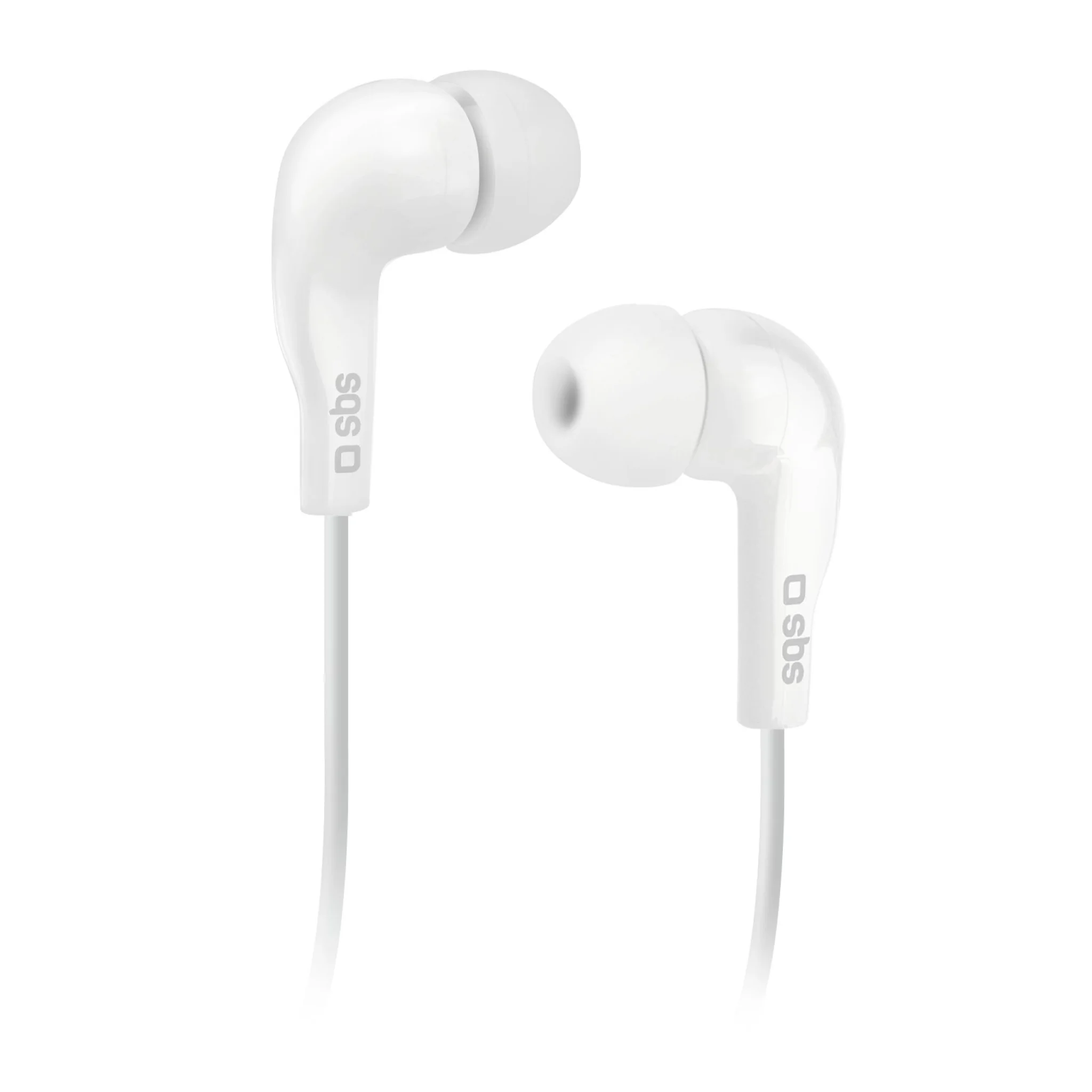 SBS In Ear Stereo Earset Studio Mix 10. White