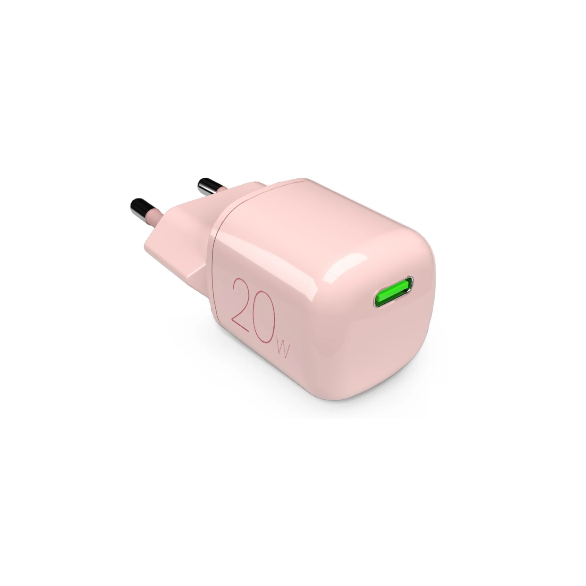 PURO MiniPro 20W USB-C Wall Charger – GAN Technology. Rose