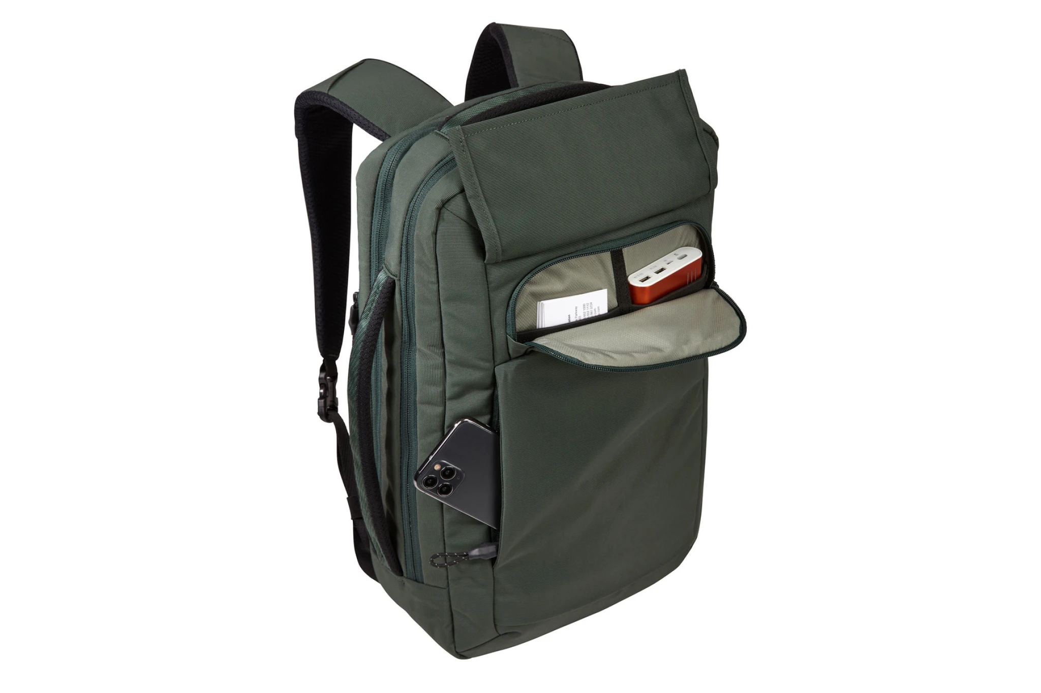 Thule Paramount Convertible Backpack 16L. Green