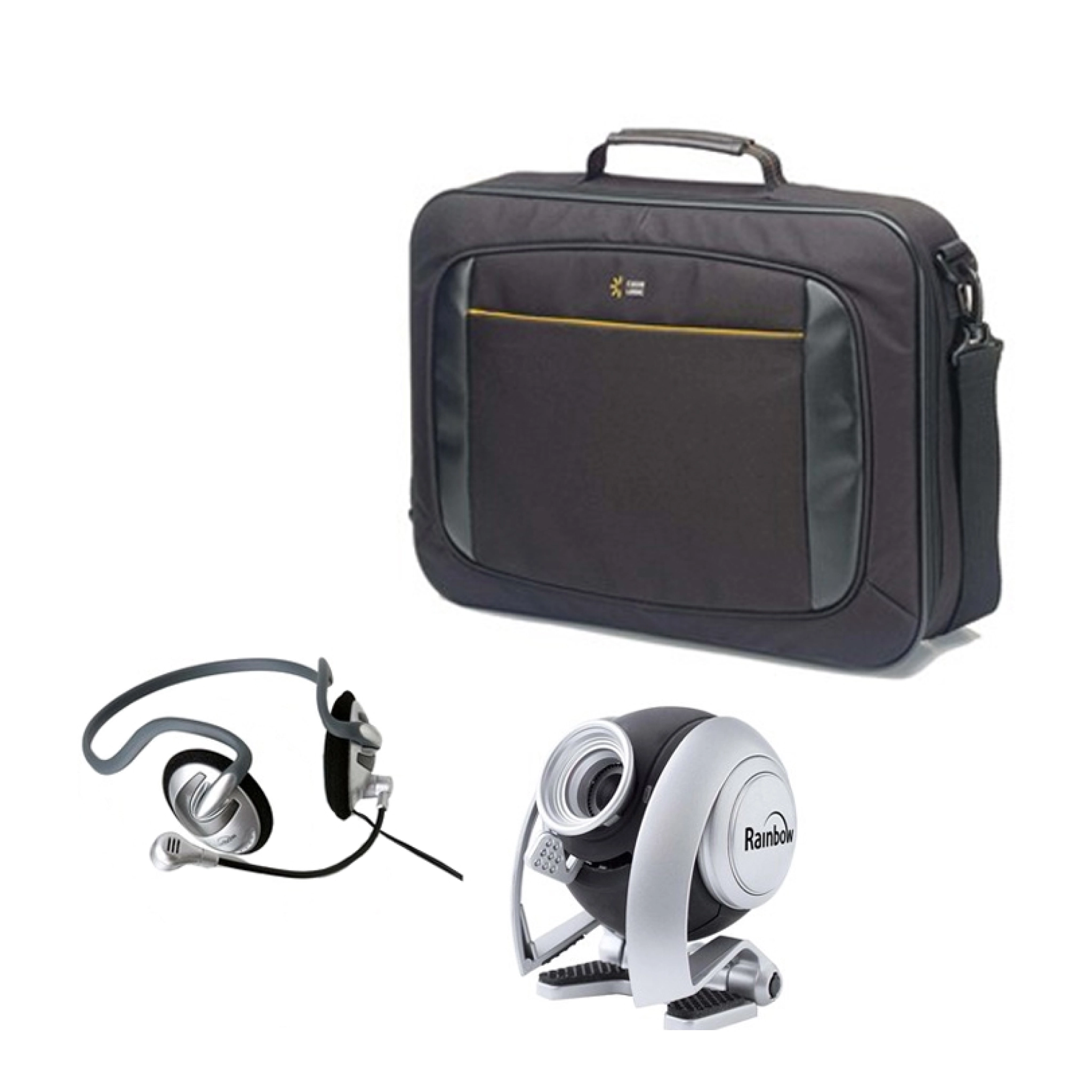 Case Logic Attache 15.4", Webcam and Headset