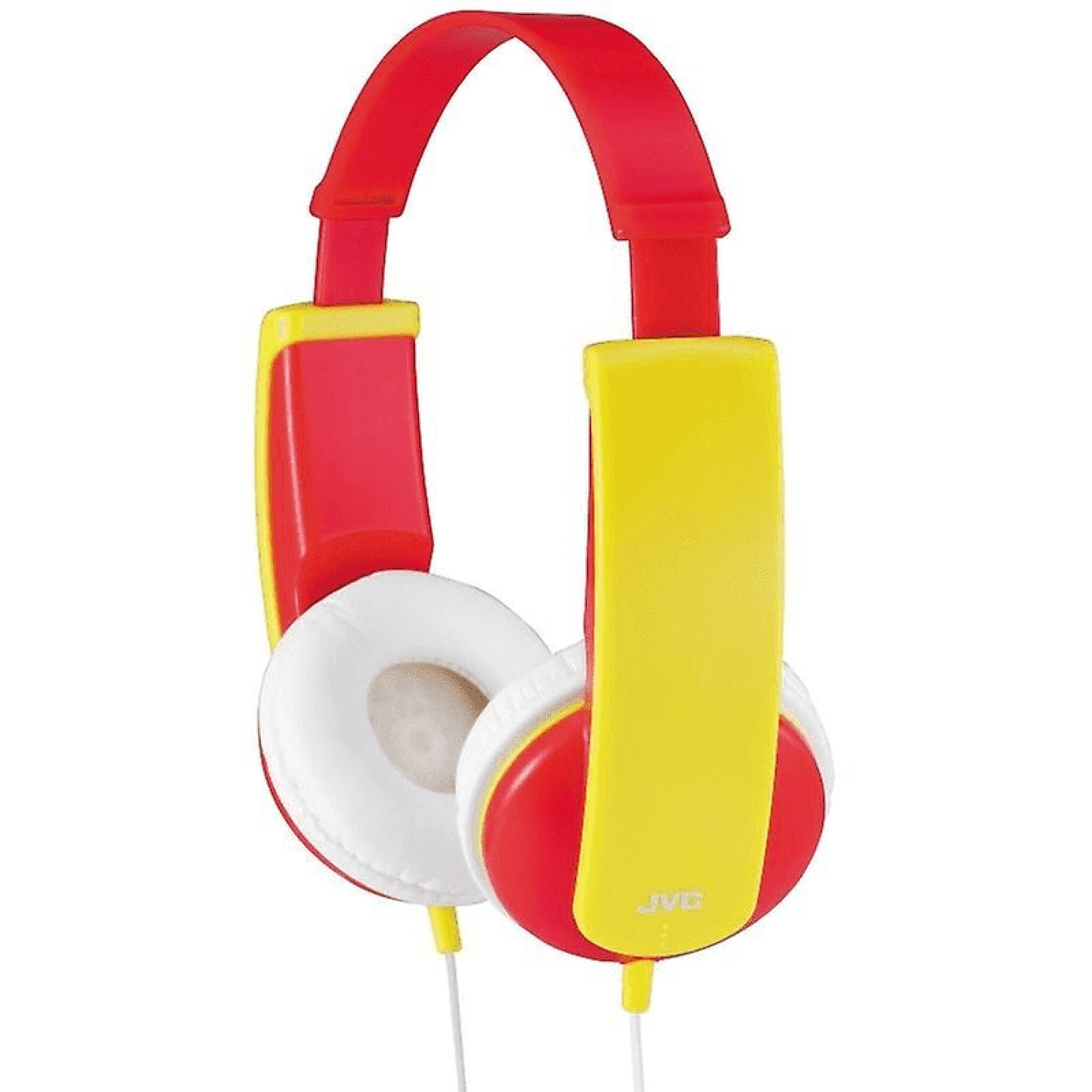 JVC Kid's headphone. Red and yellow