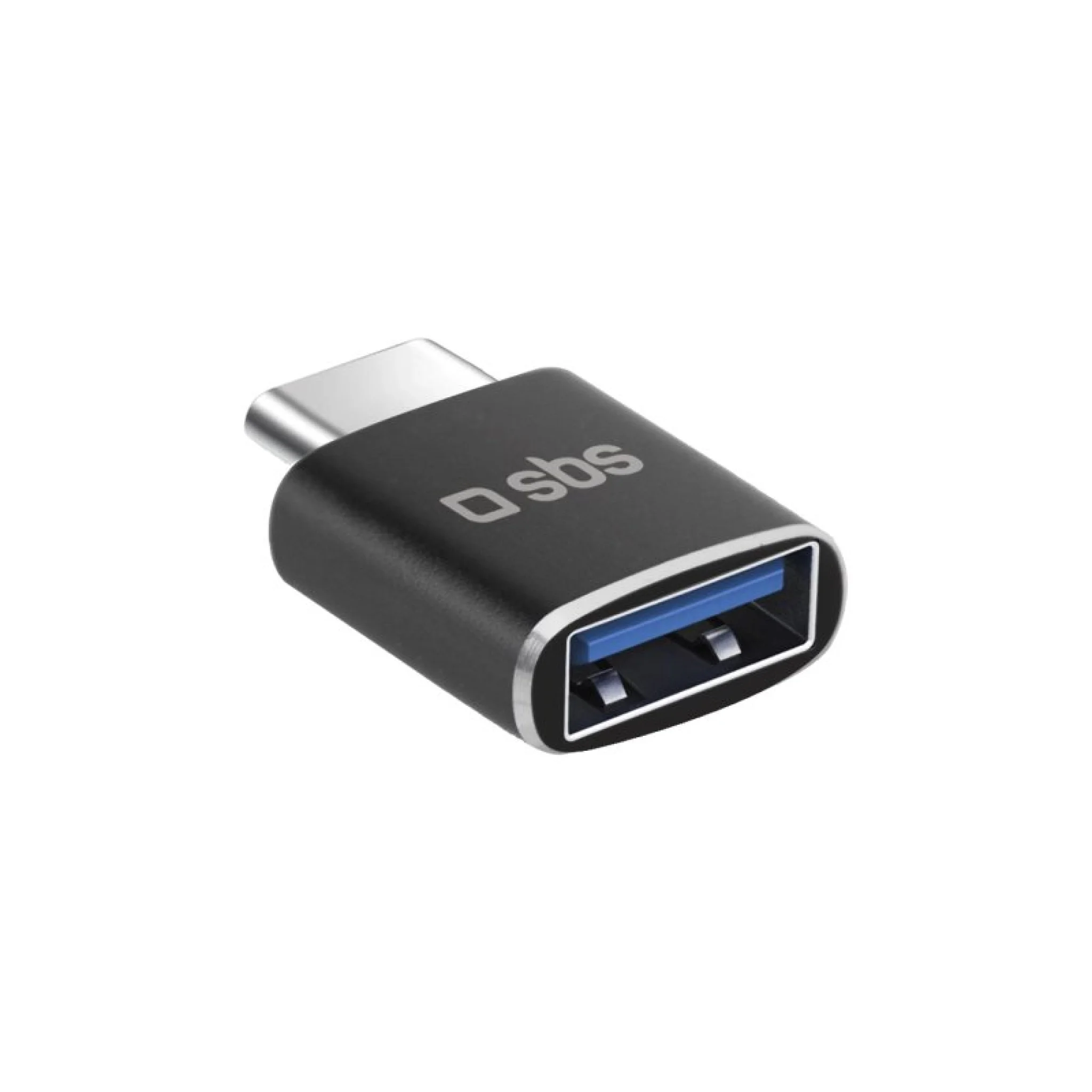 SBS USB-C male to USB female adapter. Black