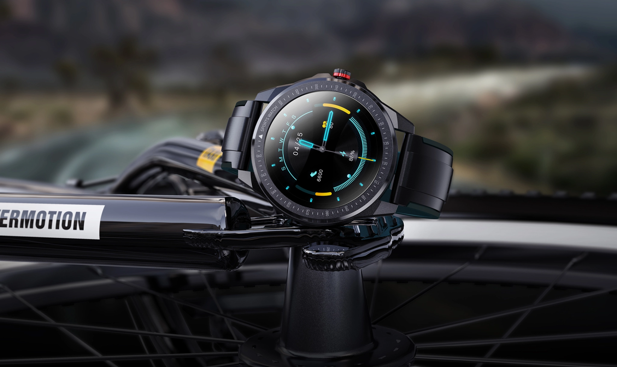 Sinox Lifestyle SPORT smartwatch. Black