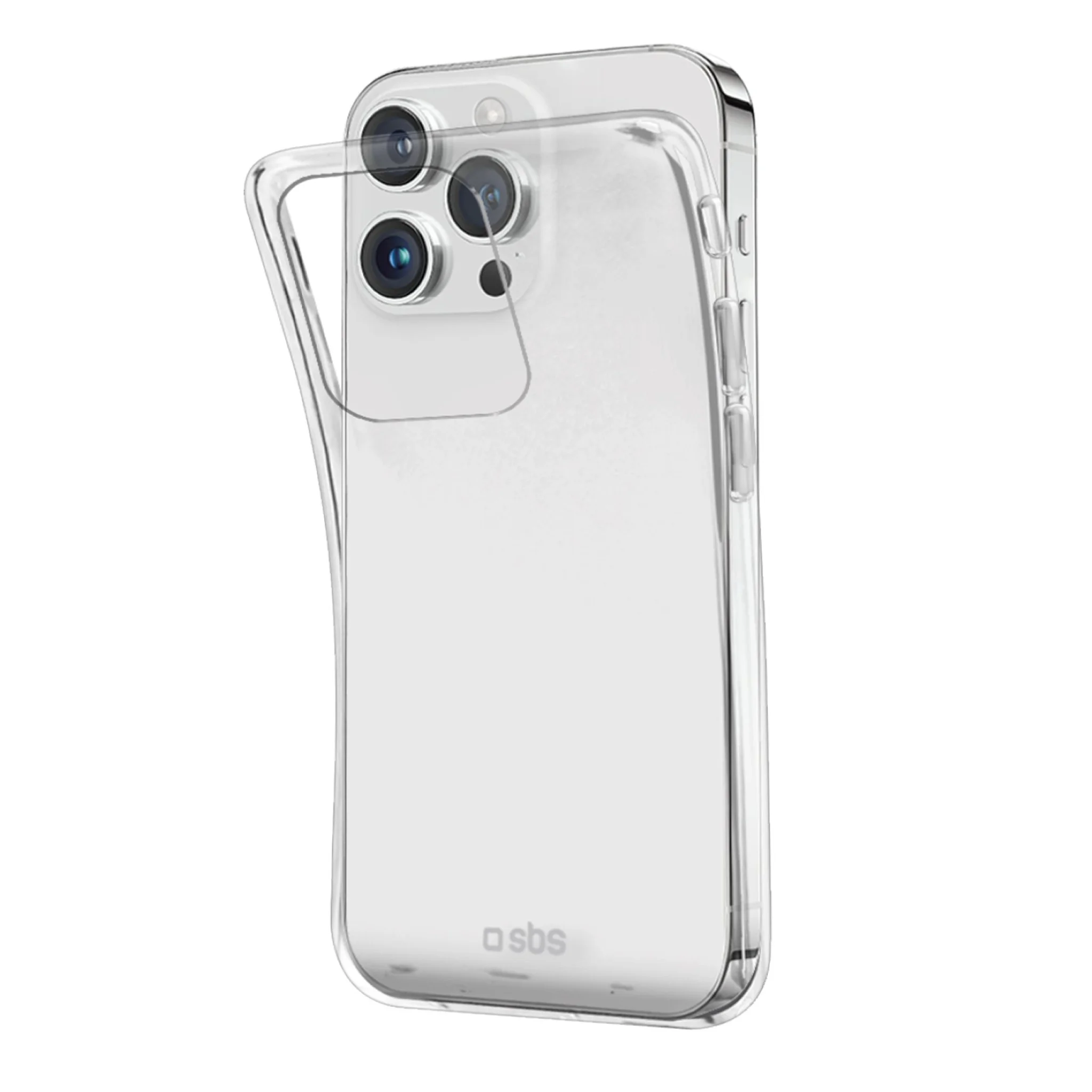 SBS Skinny Cover for iPhone 15 Pro Max®. Transparent