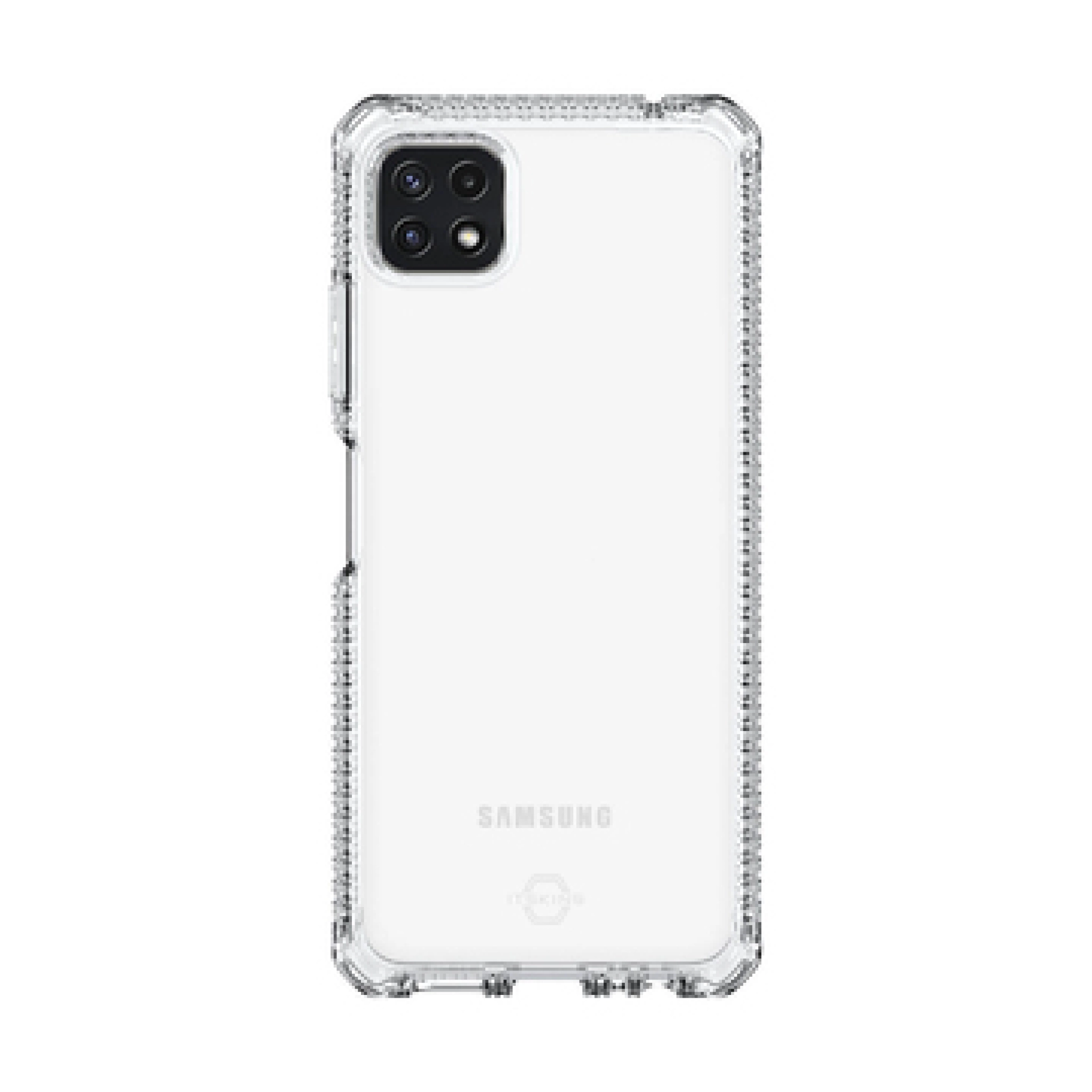 ITSKINS SPECTRUM CLEAR cover for Samsung Galaxy A22 5G®. Transparent