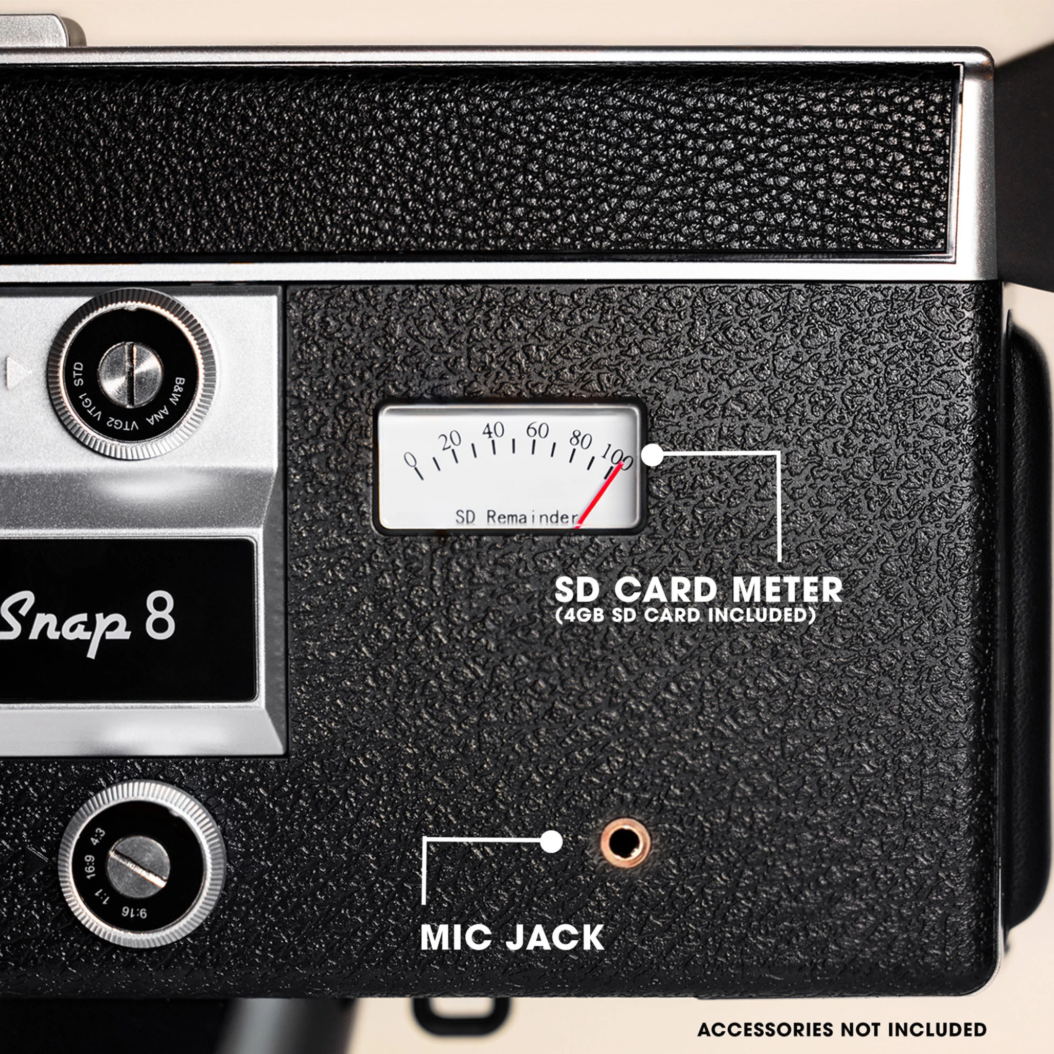 Camp Snap CS-8 Digital Video Camera. Black