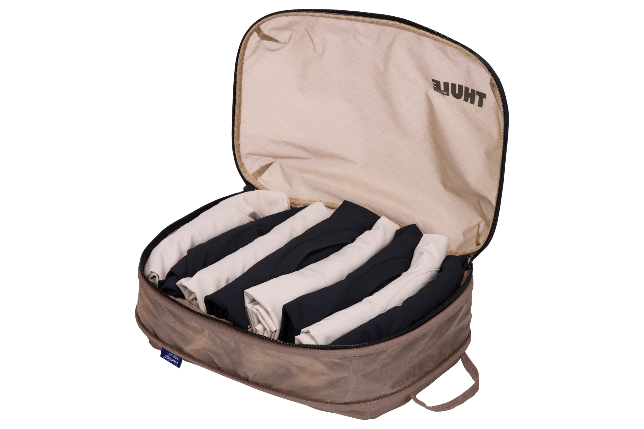 Thule compression packing cube. Gentle beige