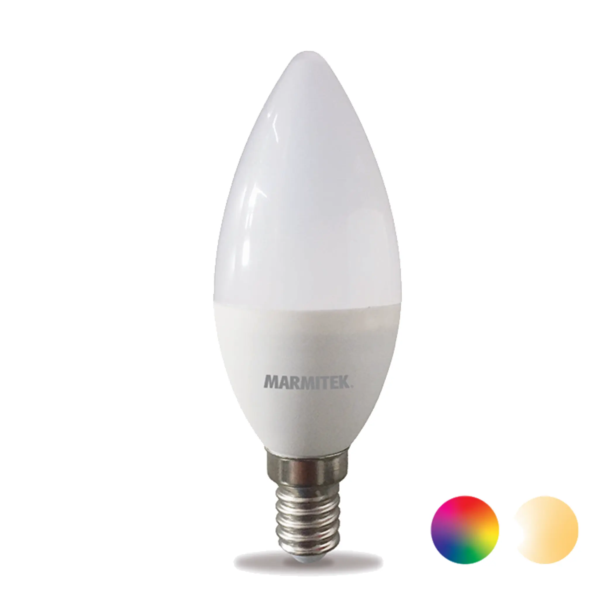 Marmitek Glow SO. E14. White + 16 mm colors