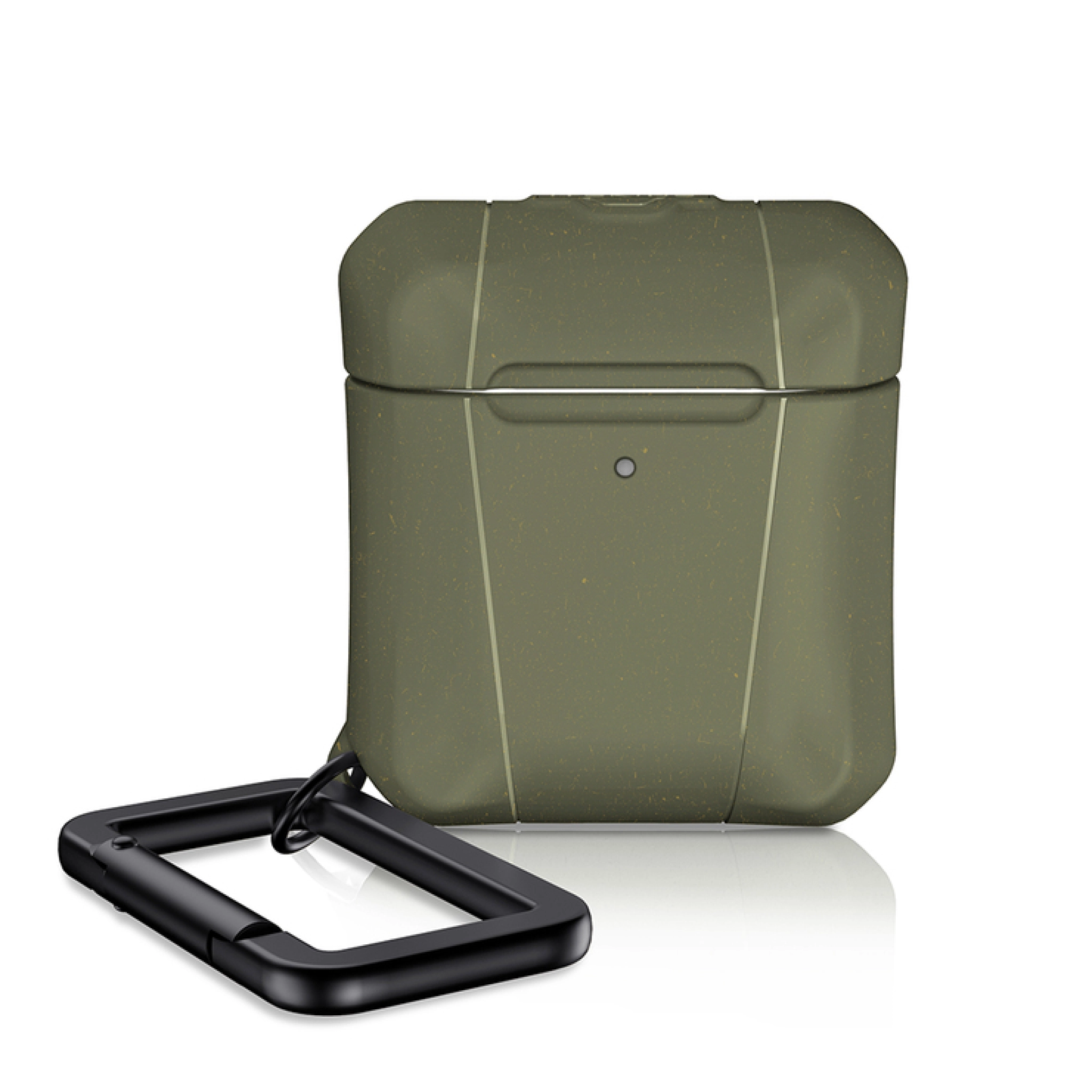 ITSKINS FERONIABIO cover for AirPods® (1st. and 2nd. gen.). Kaki green