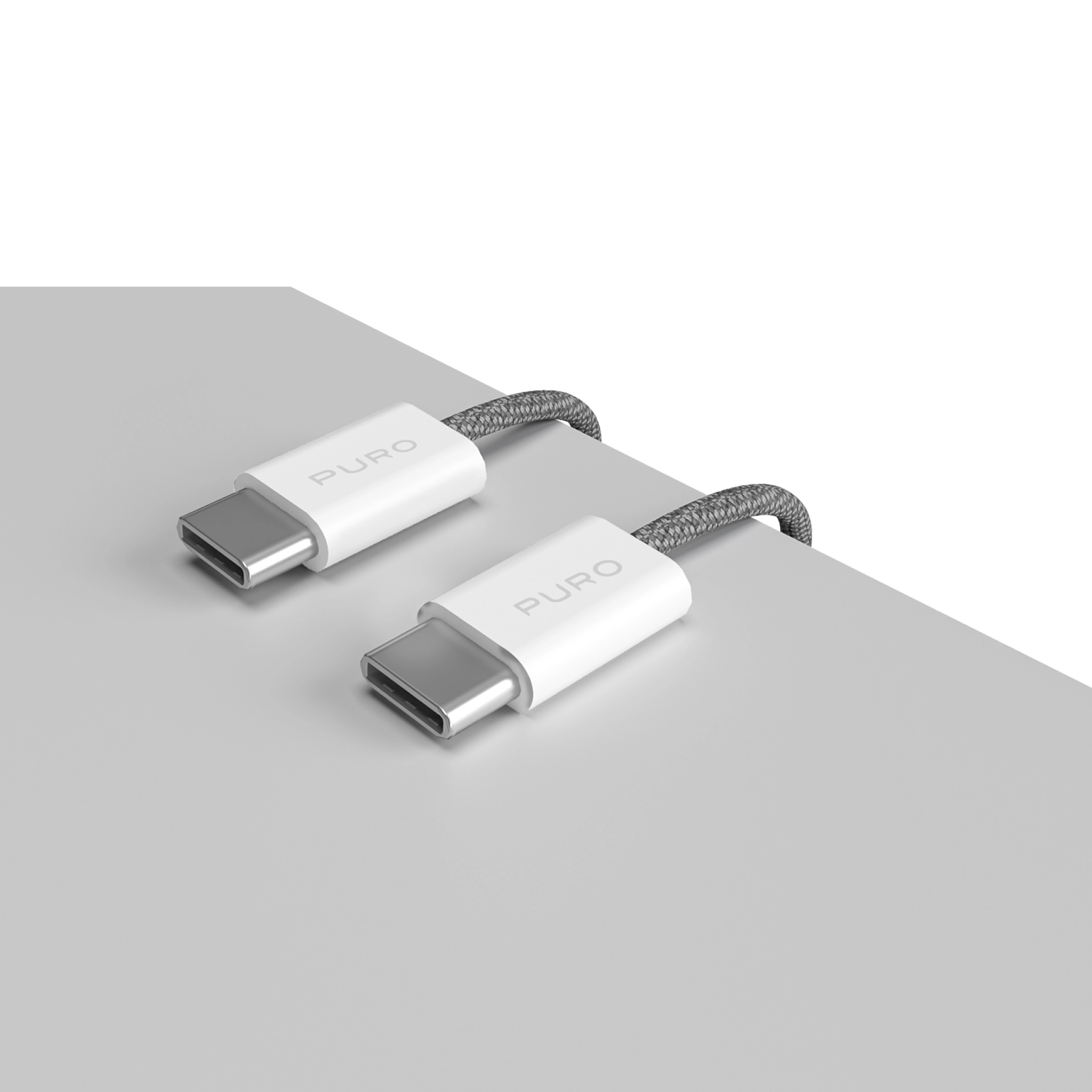 PURO Fabrik 2.0 60W USB-C to USB-C Charging and Sync Cable 1.5m