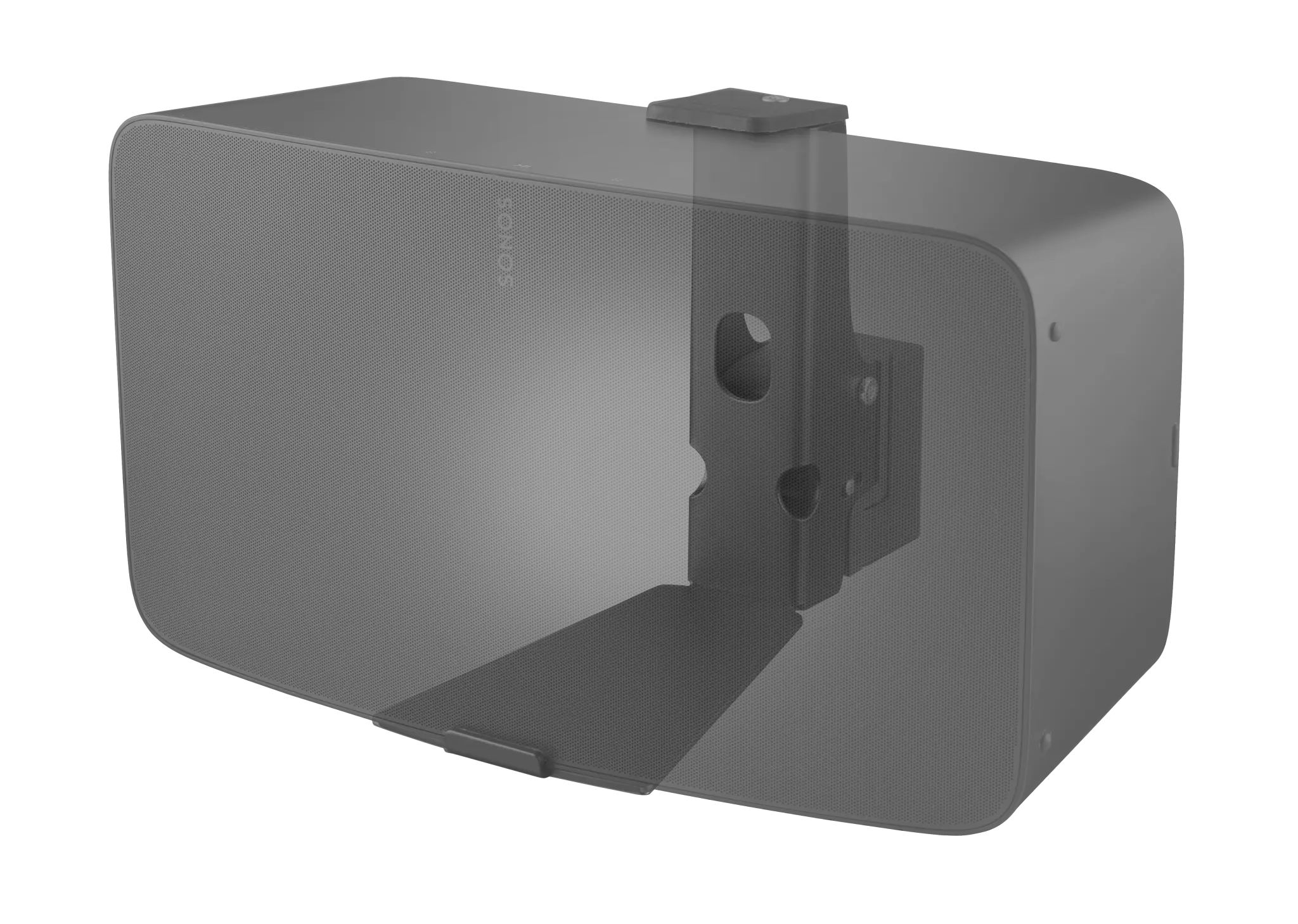 Cavus Wall Mount for Sonos® Five/Play:5. Horizontal. Black