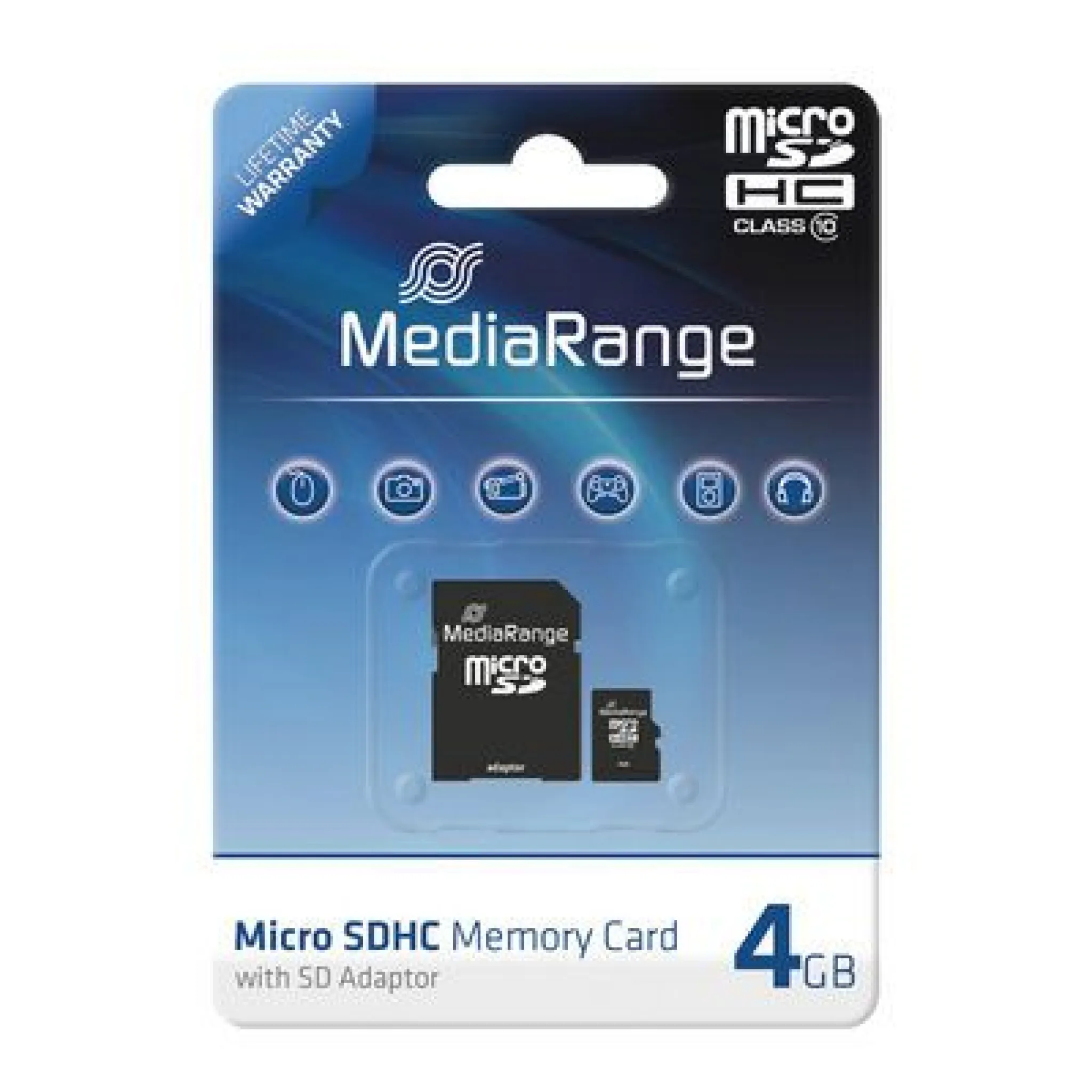 MediaRange Micro SDHD card 4GB