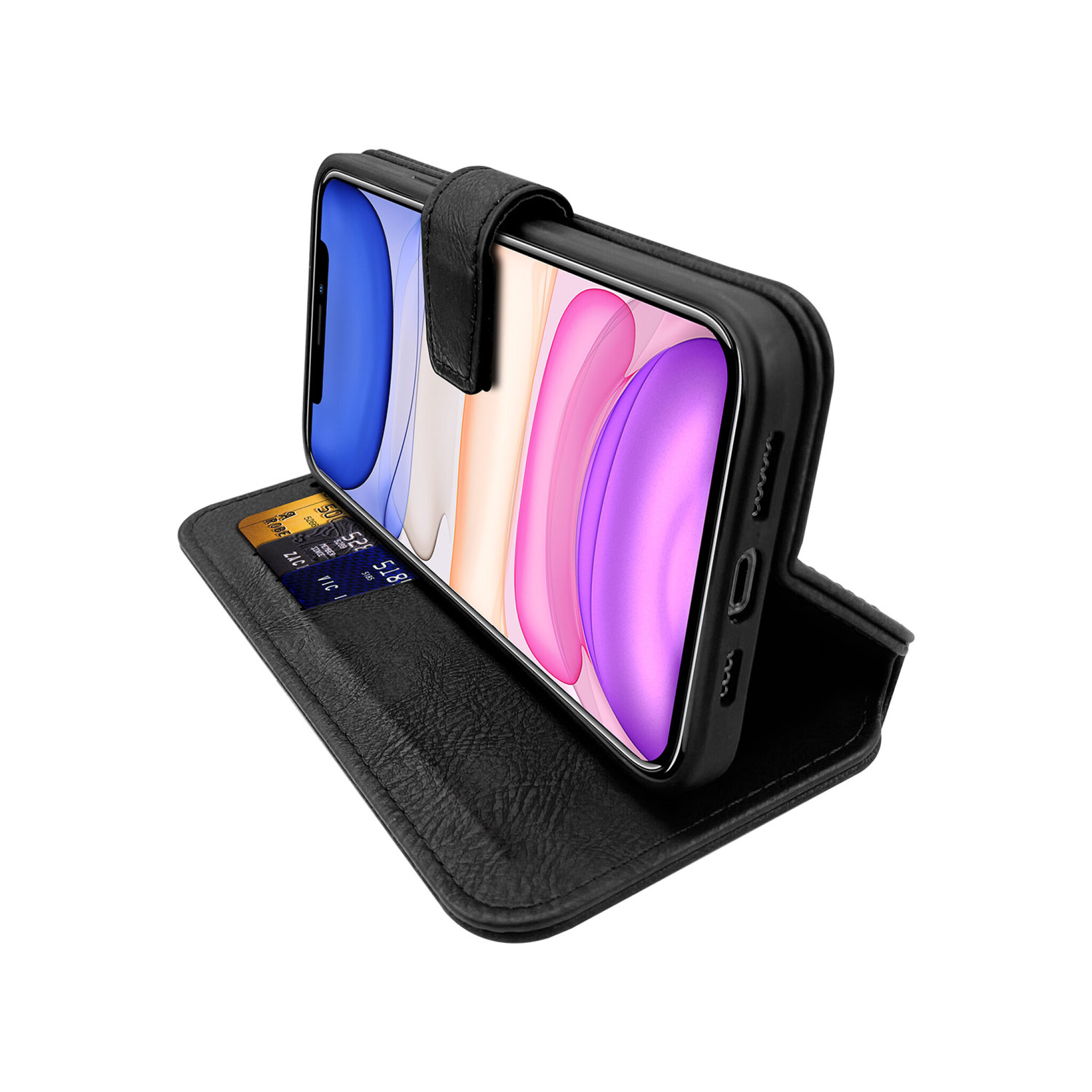 ITSKINS BOOK cover for Huawei Y6 II®. Black