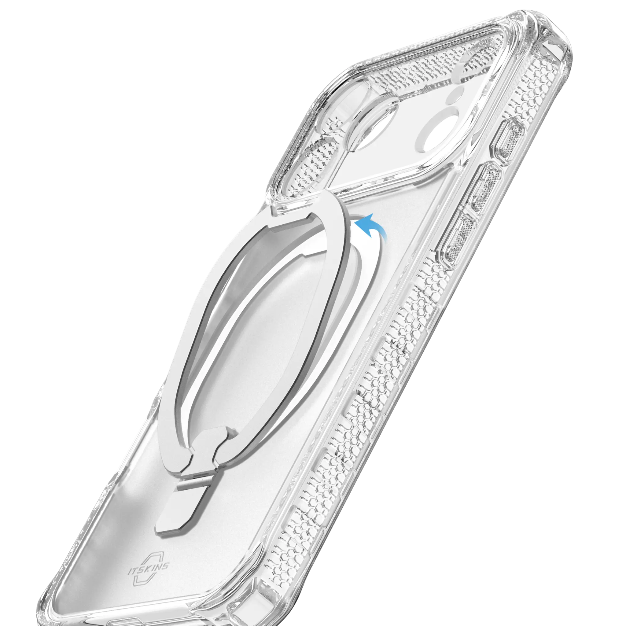 ITSKINS HYBRID R // VAPOR w/ MagSafe®for iPhone 17 Pro Max®. Transparent