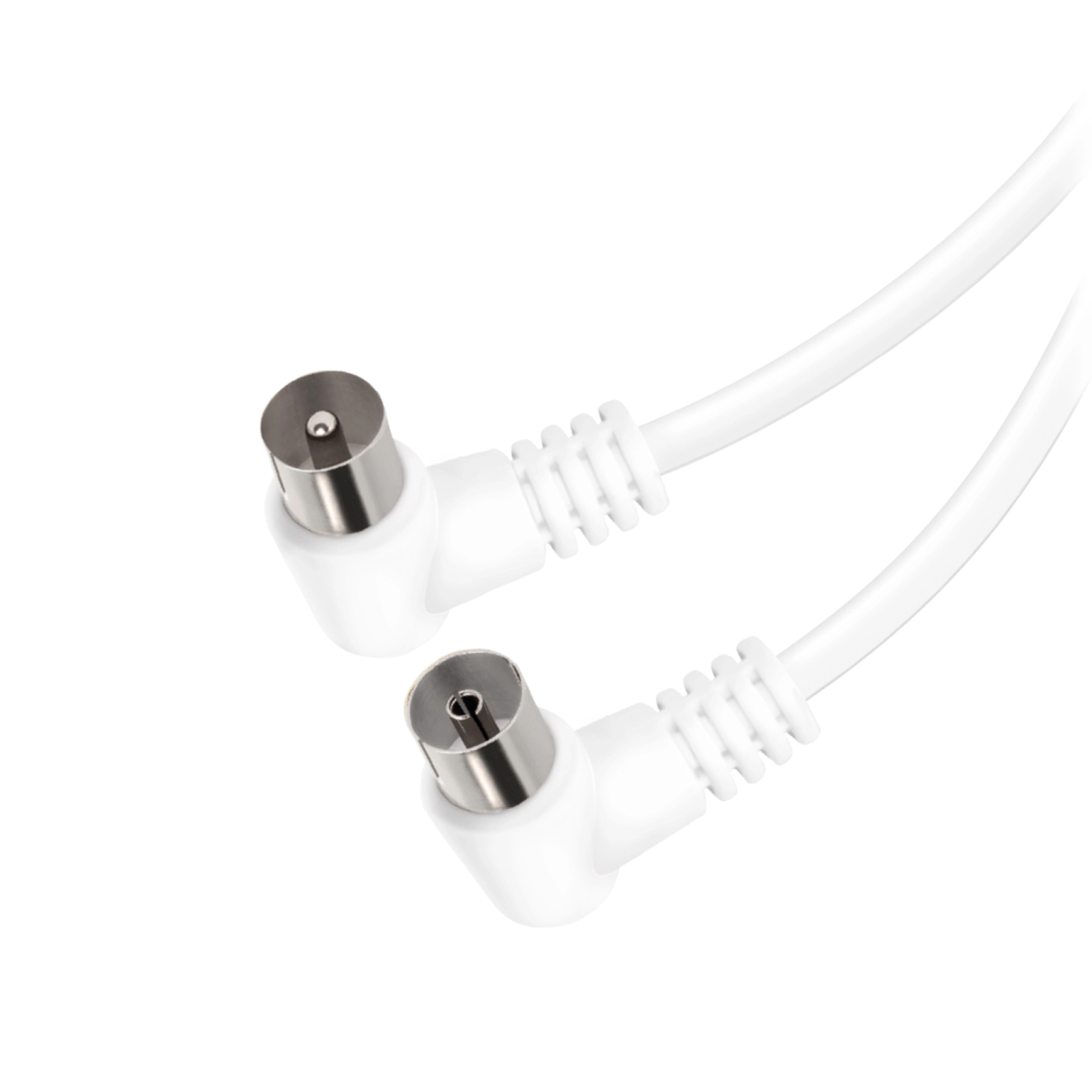 Vivanco 90dB antenna cable with angled connectors