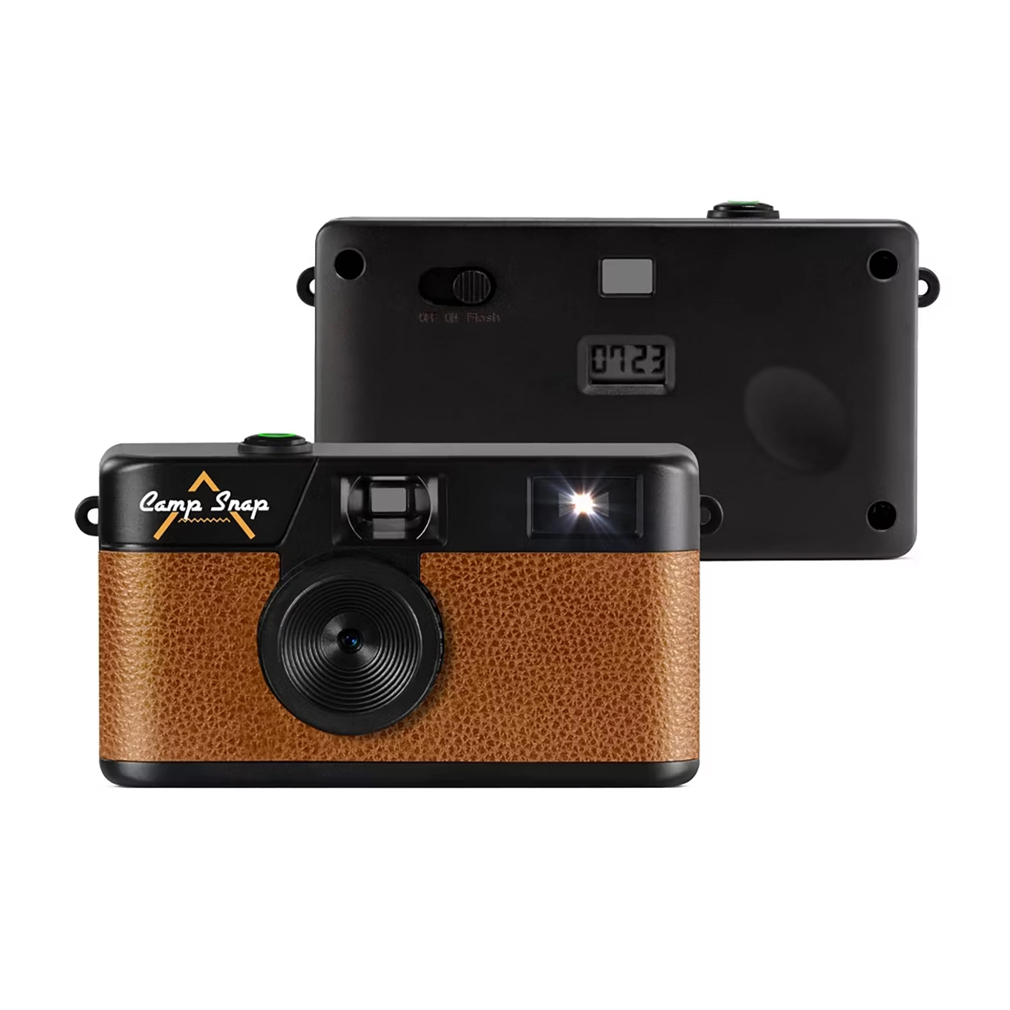 Camp Snap Camera. Chestnut Brown