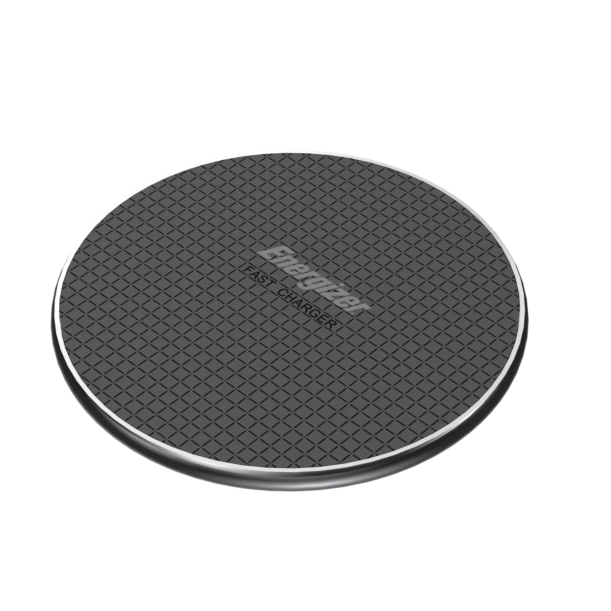 Energizer Ultra-Slim Wireless Charging Pad with 15W Fast Power. Black