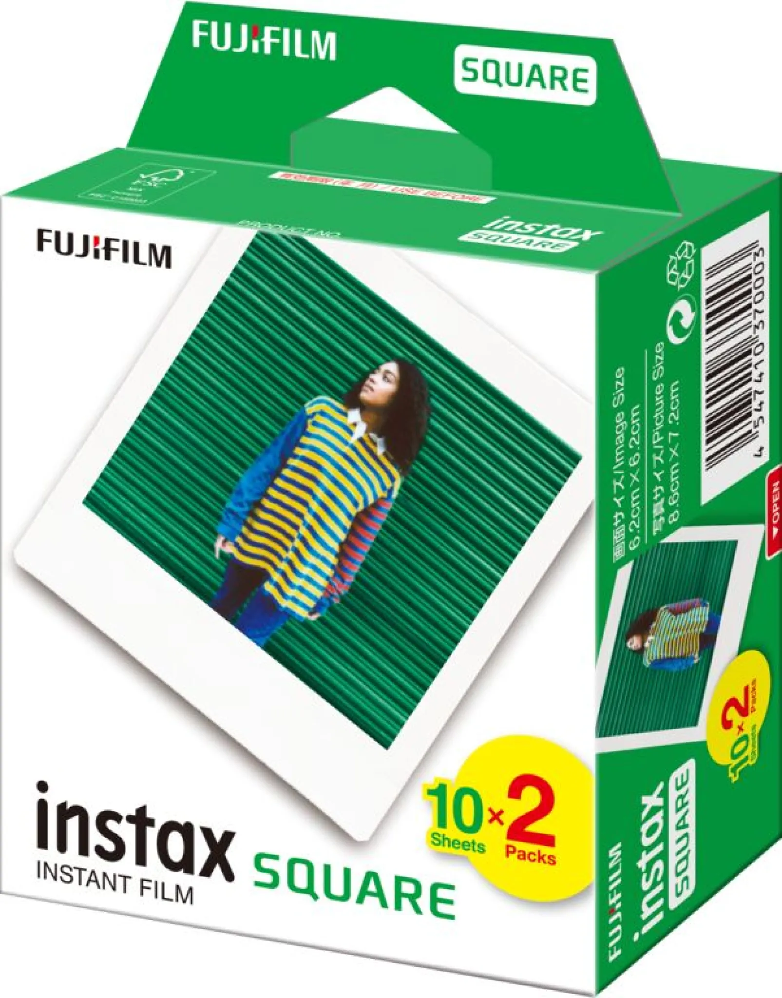 INSTAX Square Film. 20 Shots