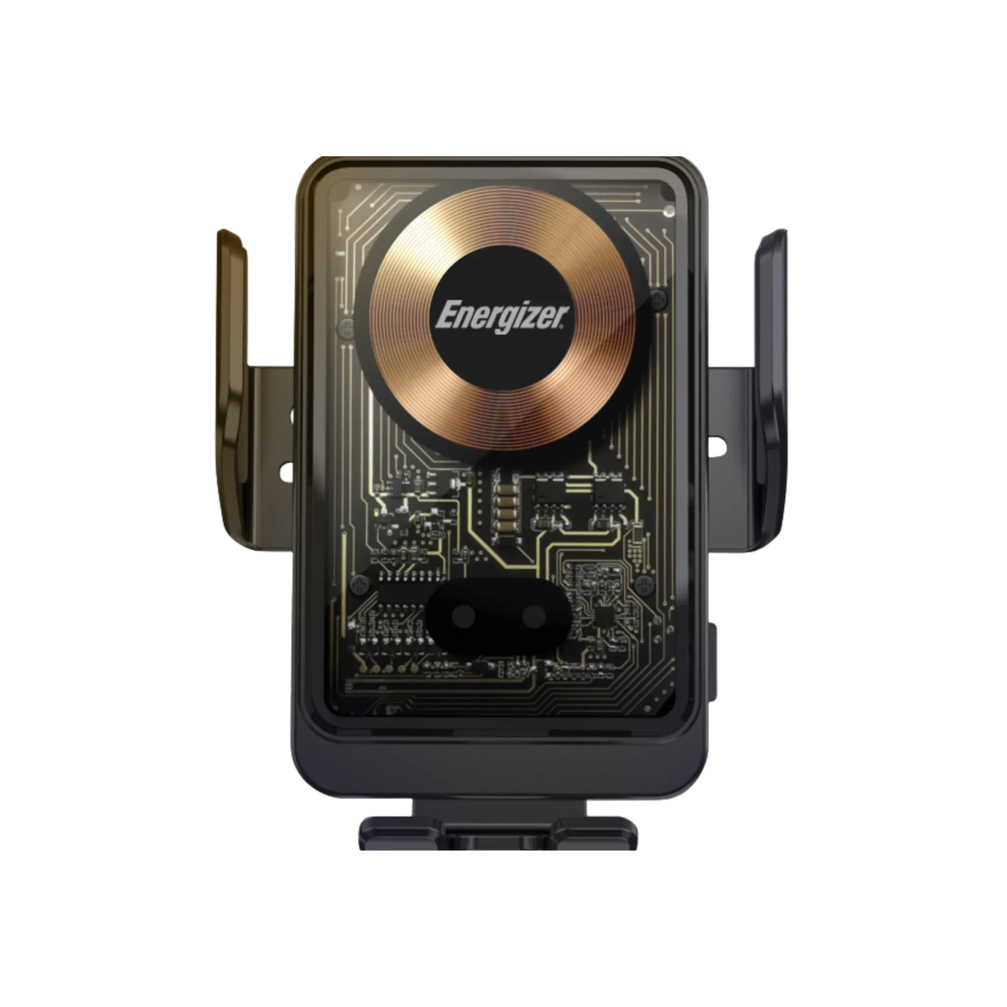 Energizer 15W Fast Wireless Car Charger with USB-C Input. Black