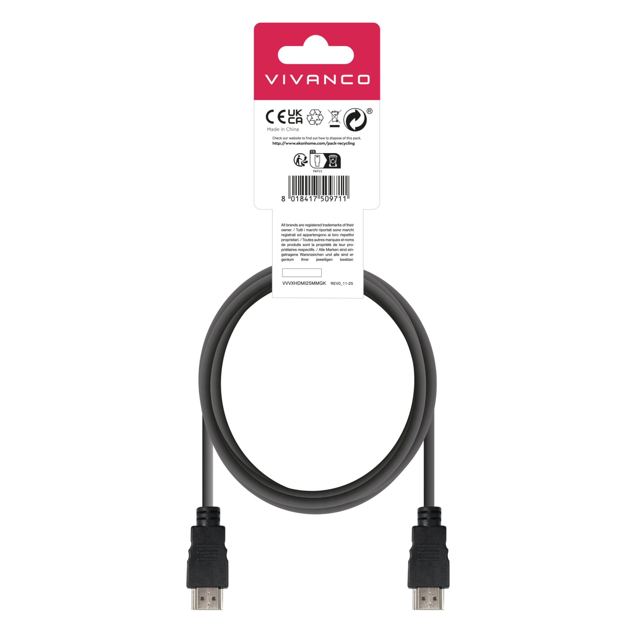 Vivanco 4K HDMI cable