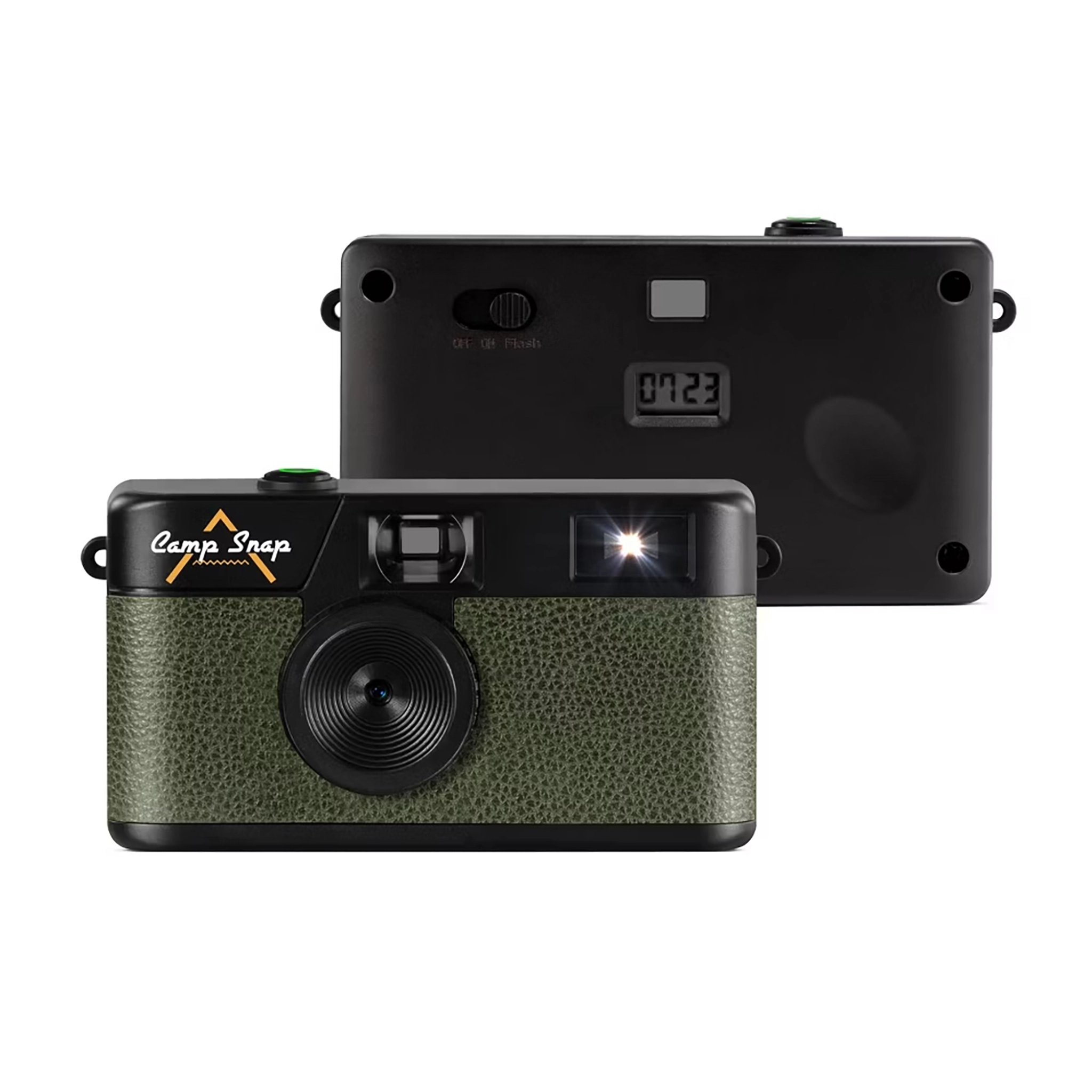 Camp Snap Camera. Forest Green