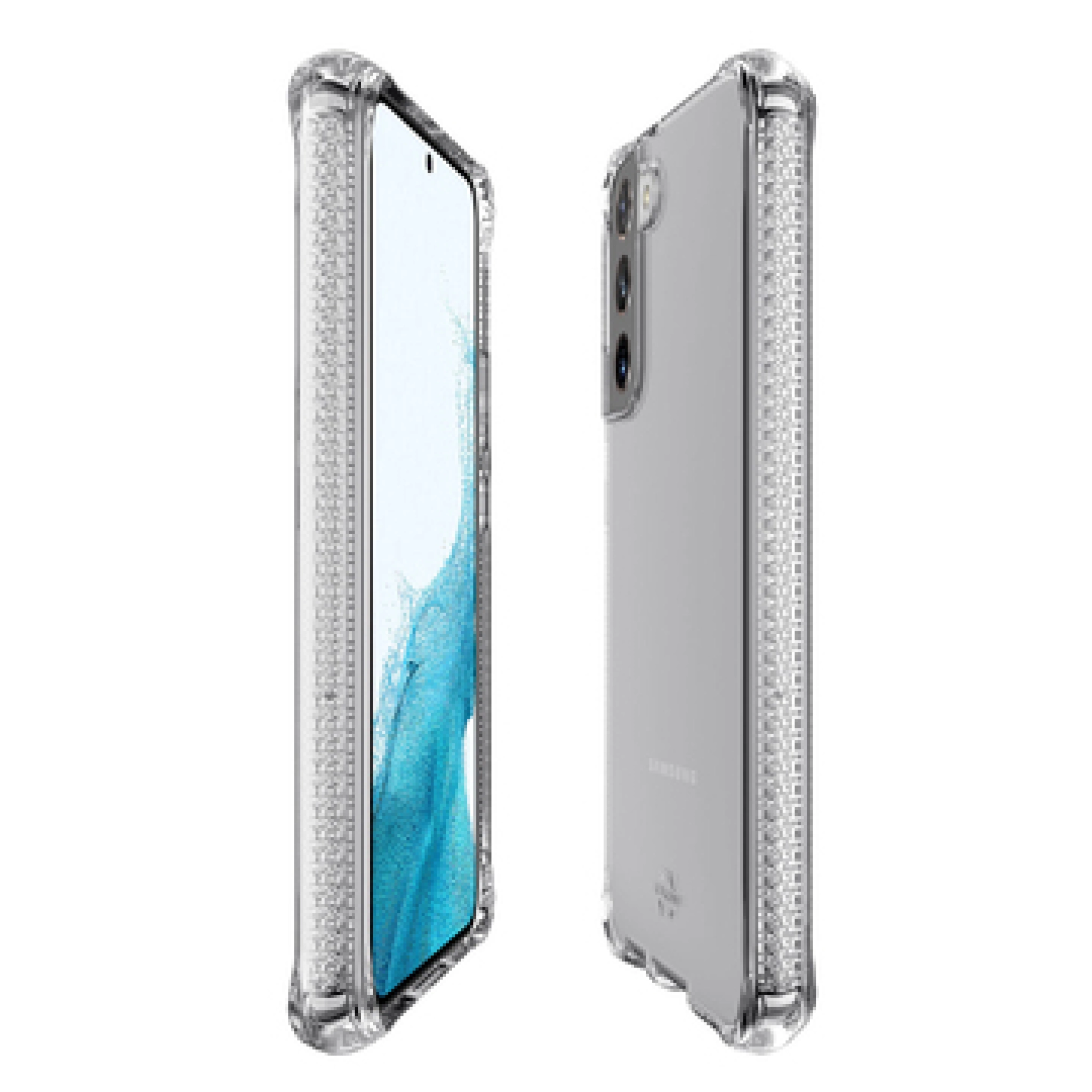 ITSKINS SPECTRUM CLEAR cover for Samsung Galaxy S22+®. Transparent