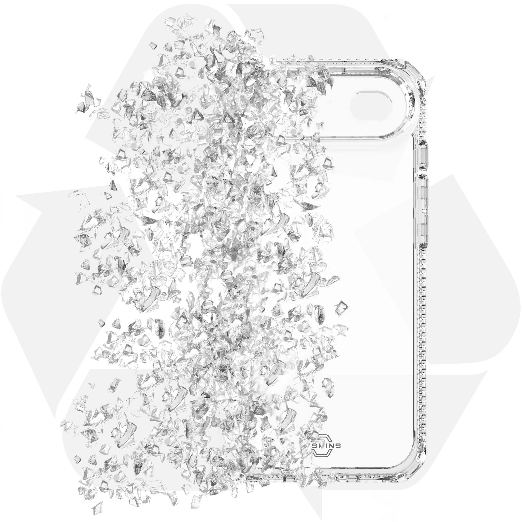 ITSKINS SPECTRUM CLEAR cover for iPhone 17 Air®. Transparent