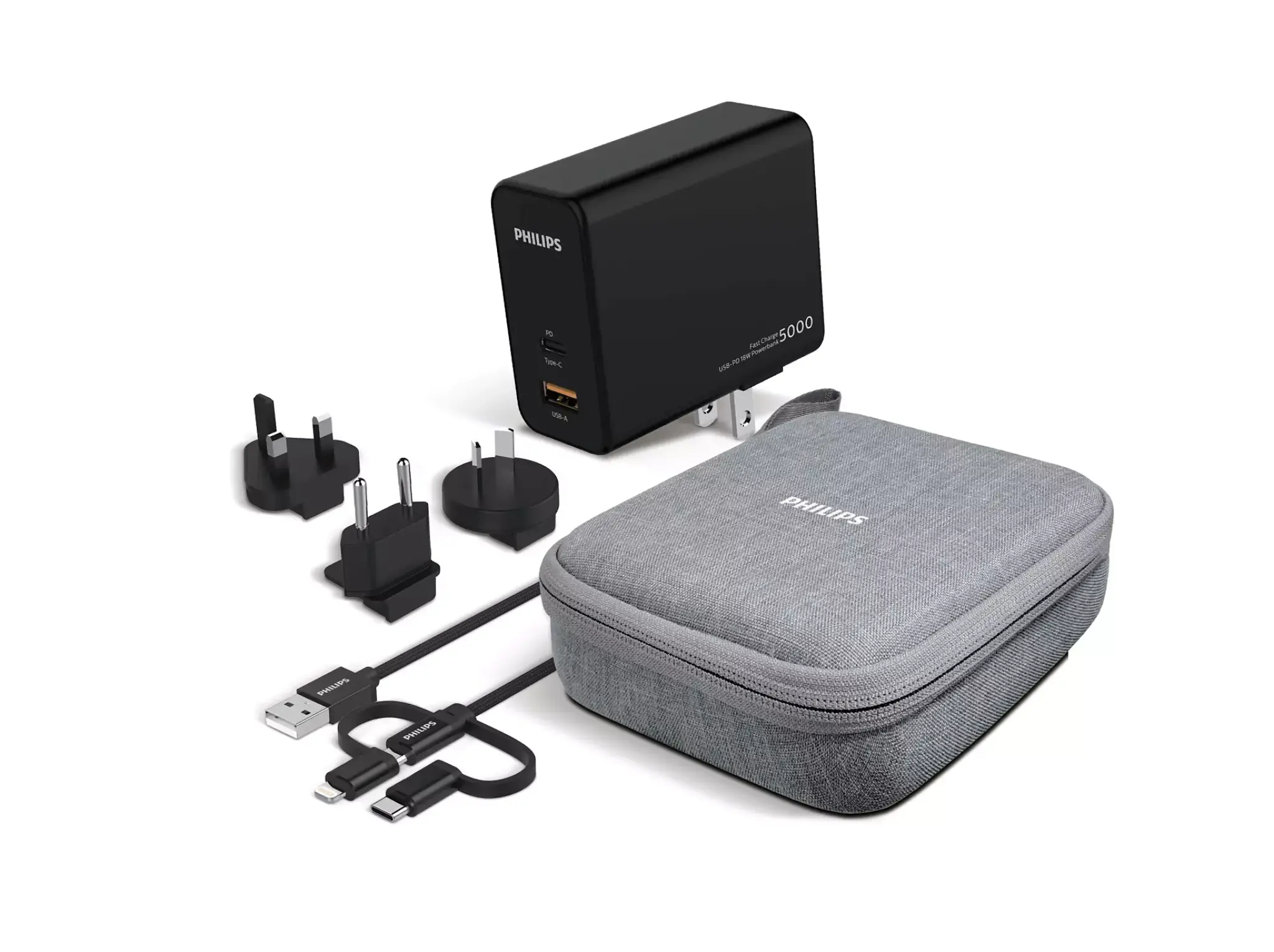Philips Travel Charger and Power Bank