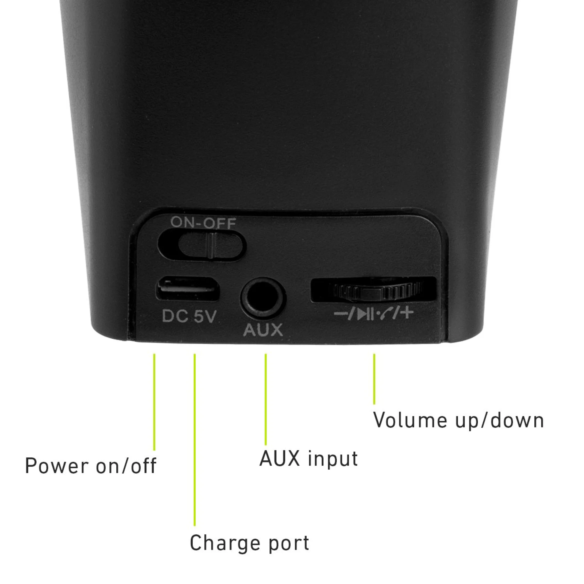 SBS Wild Portable Speaker. Black