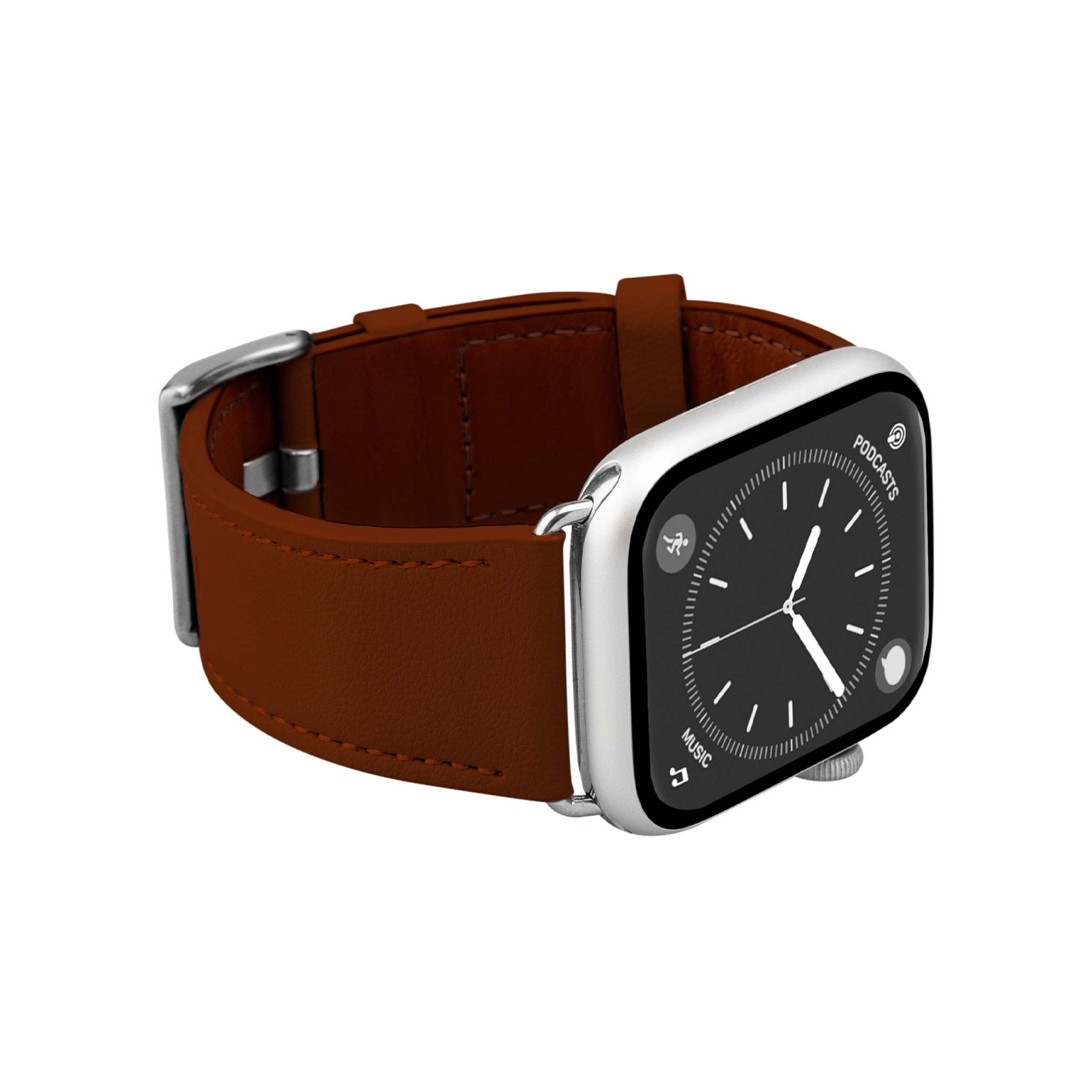 PURO E-Classic Band for Apple Watch. Brown
