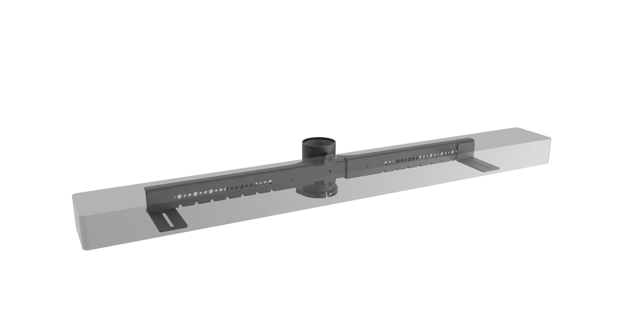 Cavus Universal Soundbar Holder. Black