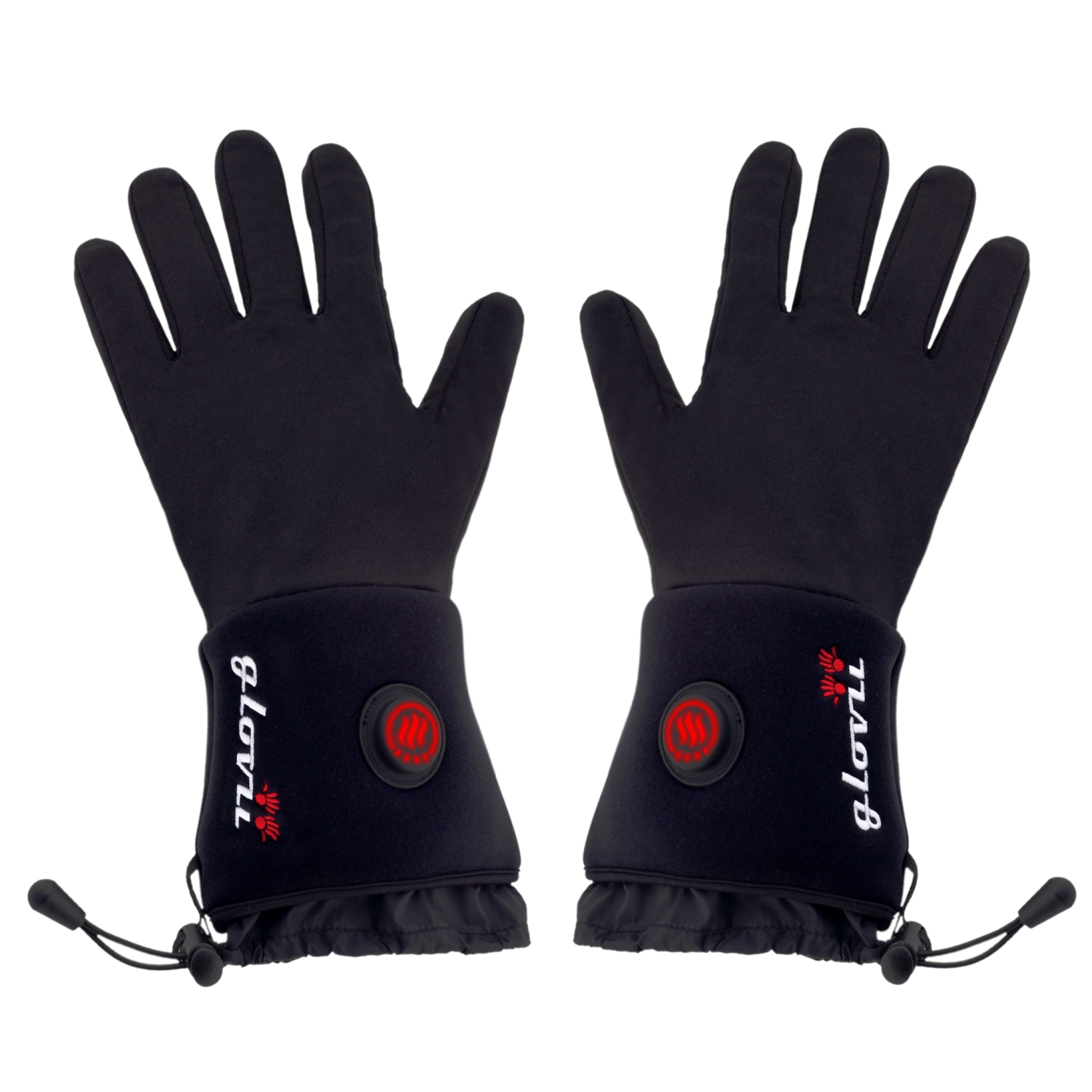 Glovii Heated Universal Gloves M. Black
