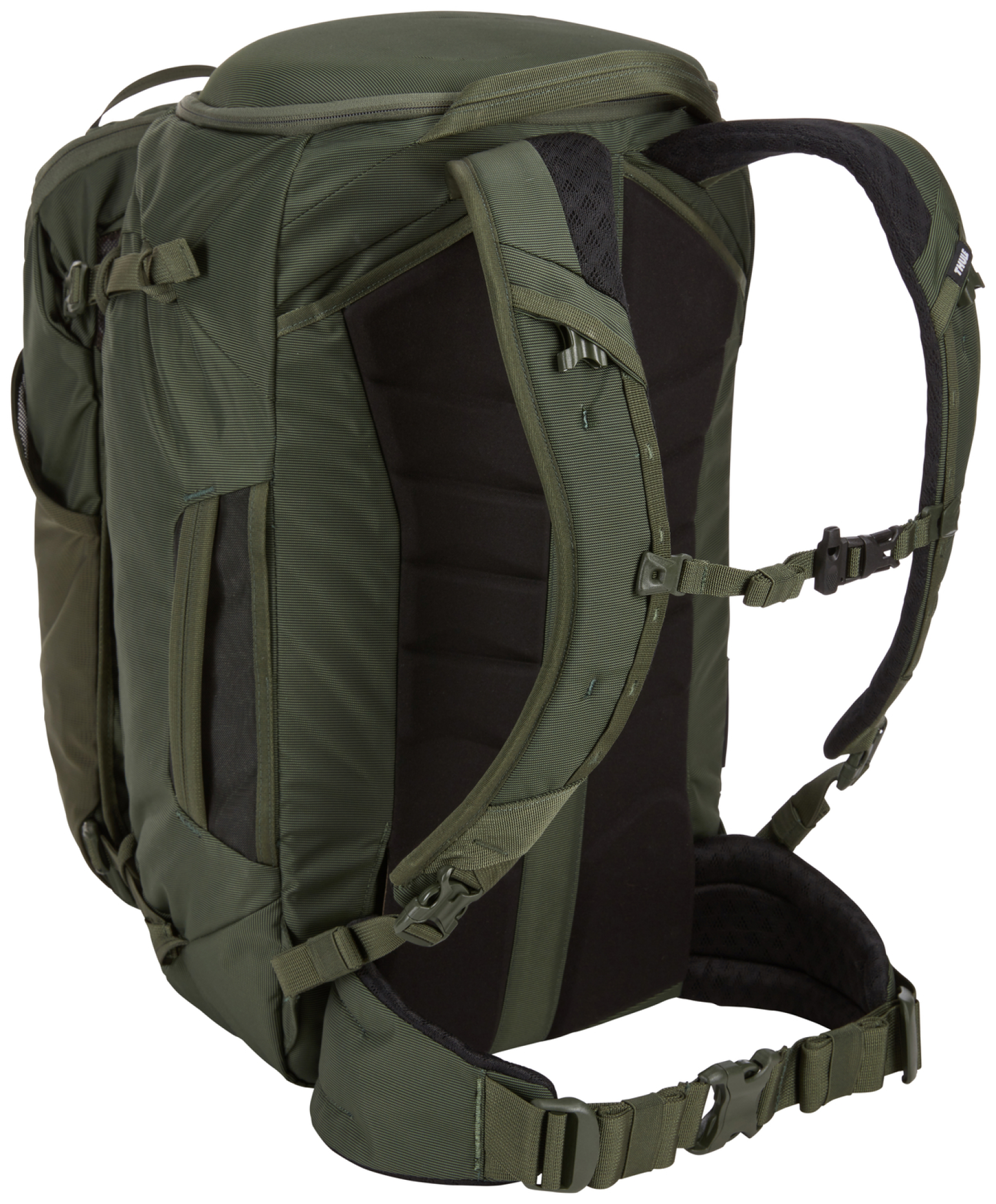 Thule Landmark 60L backpack. Dark Forest Green