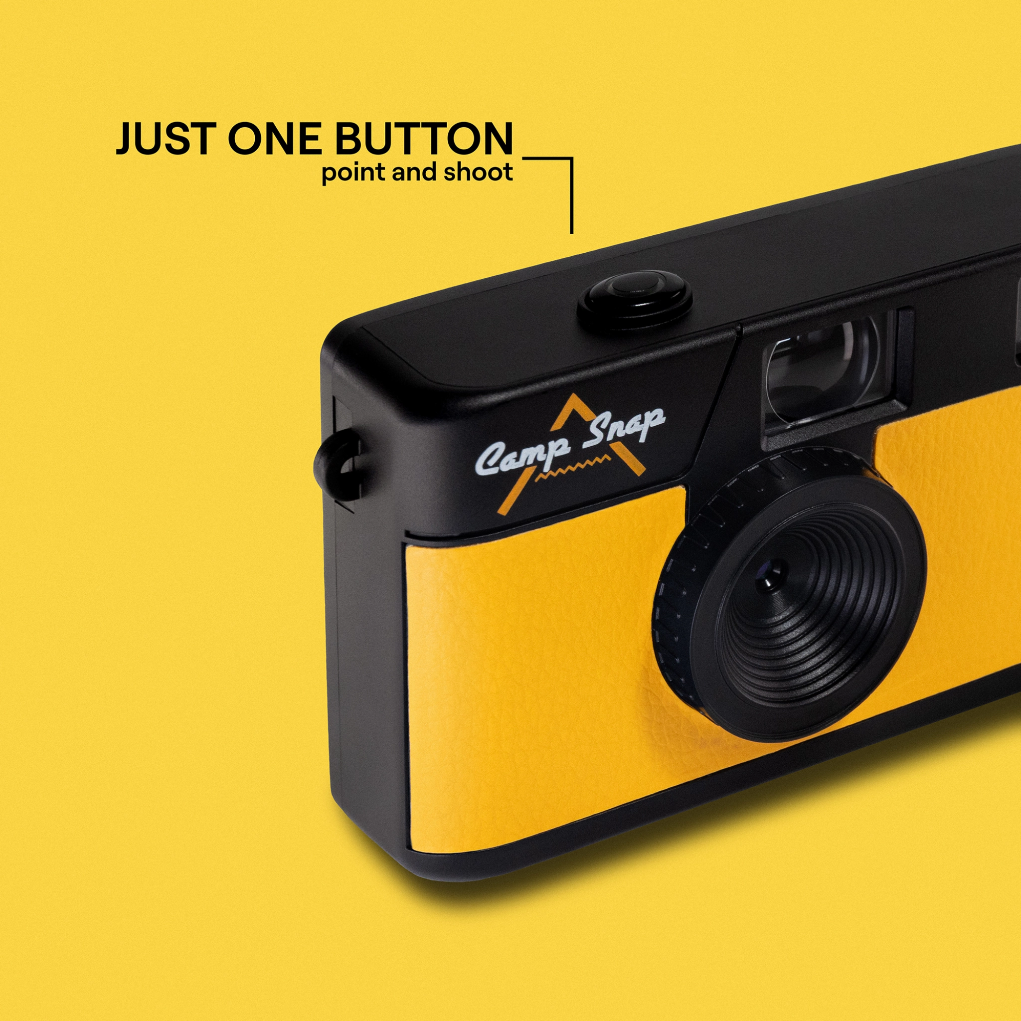 Camp Snap Camera. Sunbeam Yellow