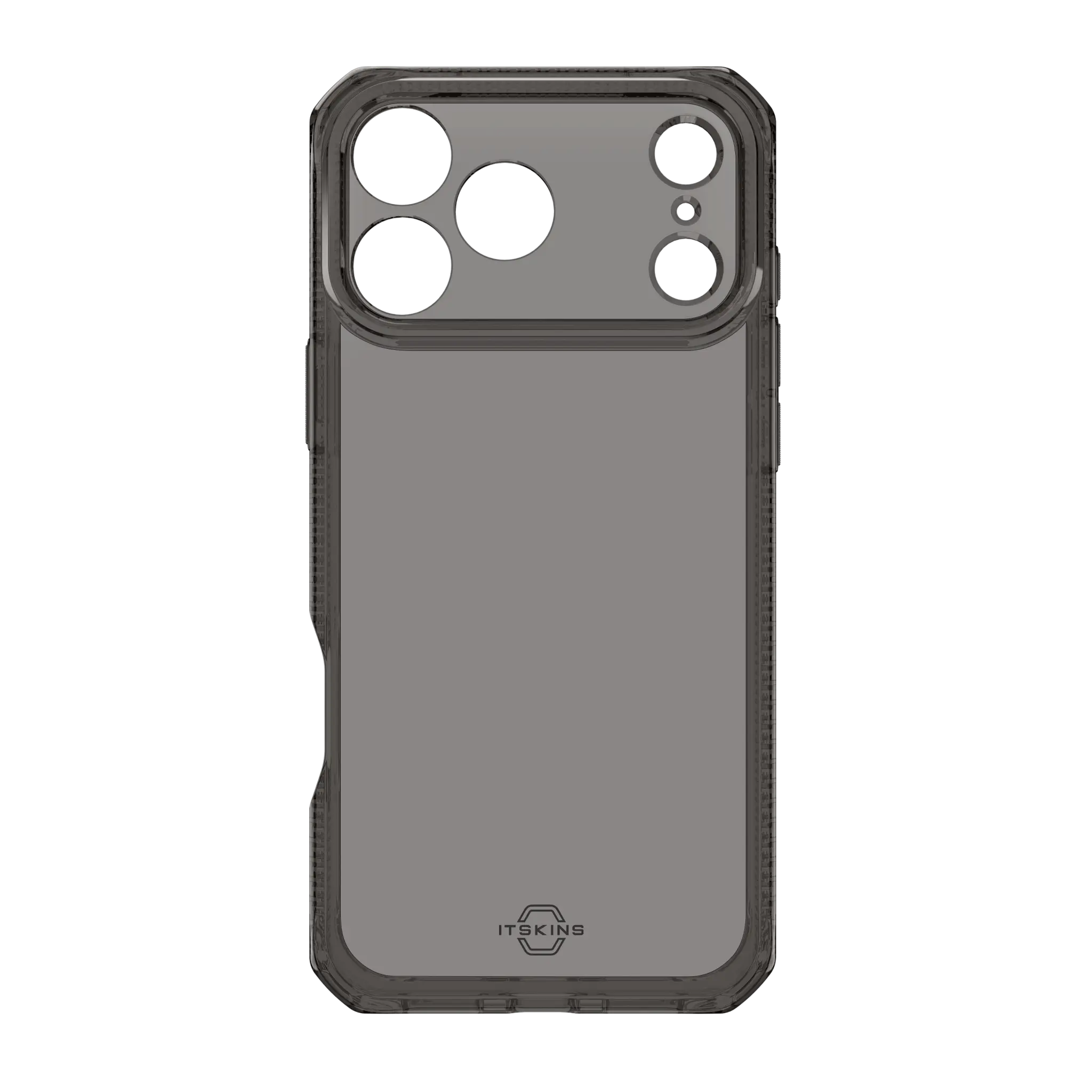 ITSKINS SPECTRUM CLEAR cover for iPhone 17 Pro®. Smoke