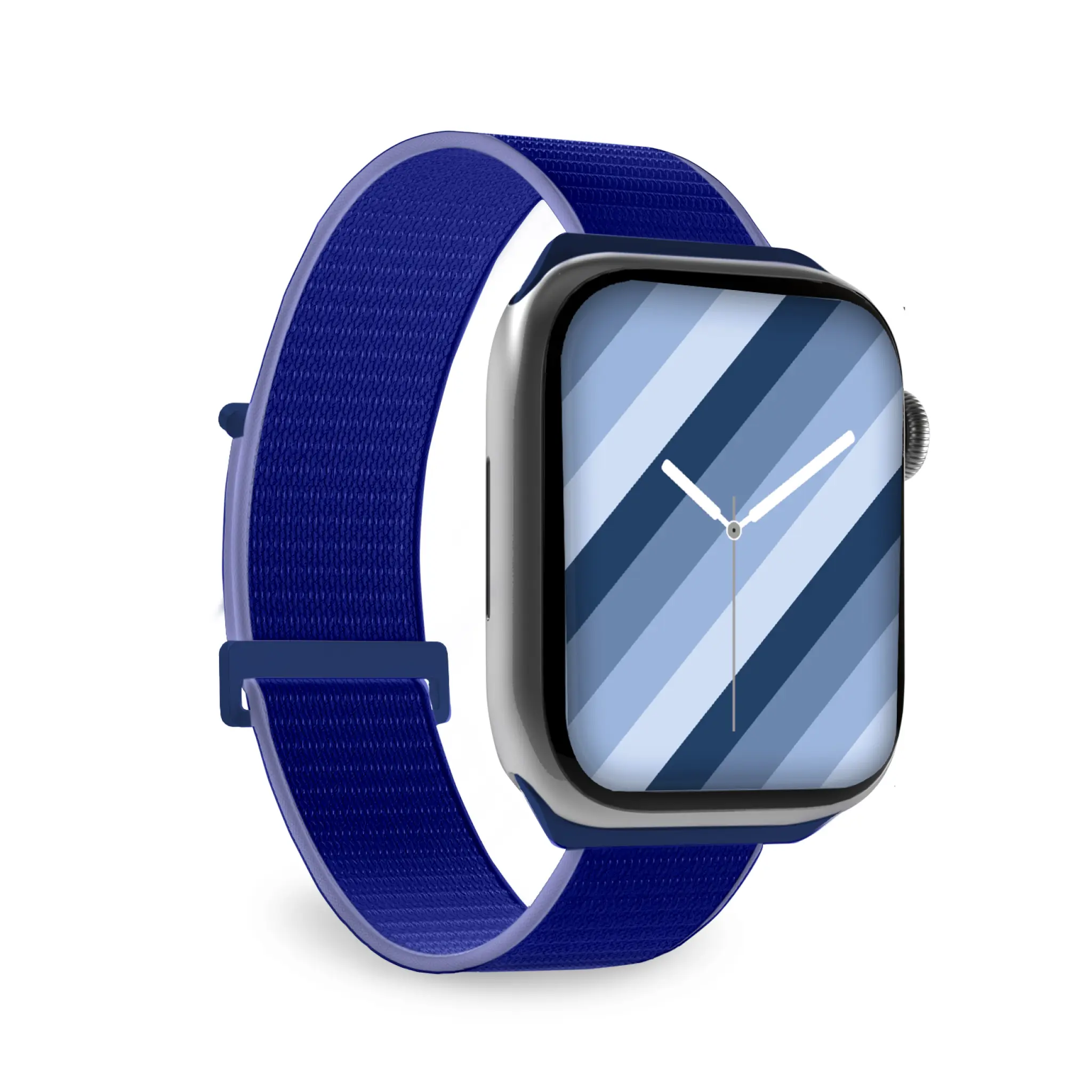 SBS Nylon Band for Apple Watch 42/44/45/49mm. Navy Blue