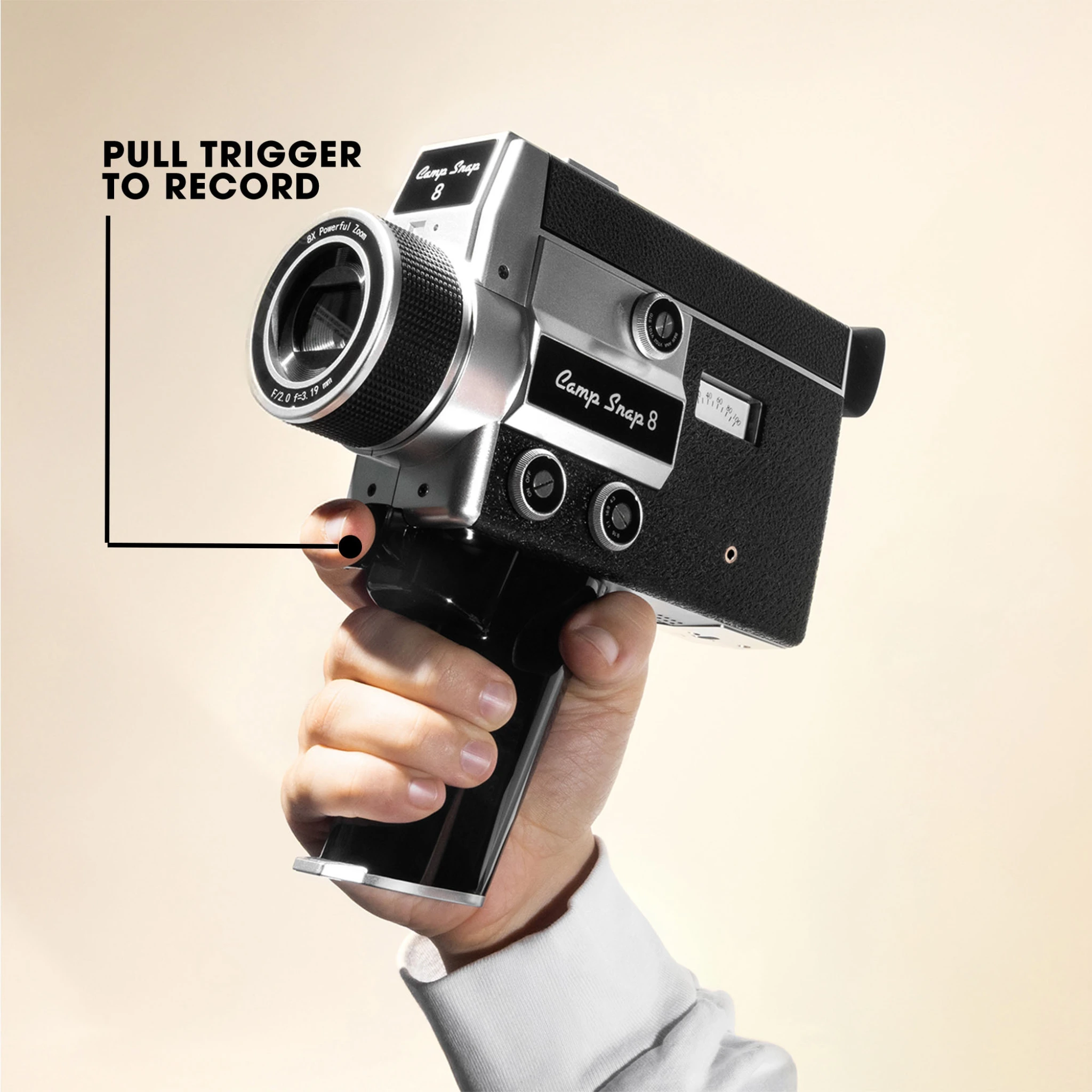 Camp Snap CS-8 Digital Video Camera. Black